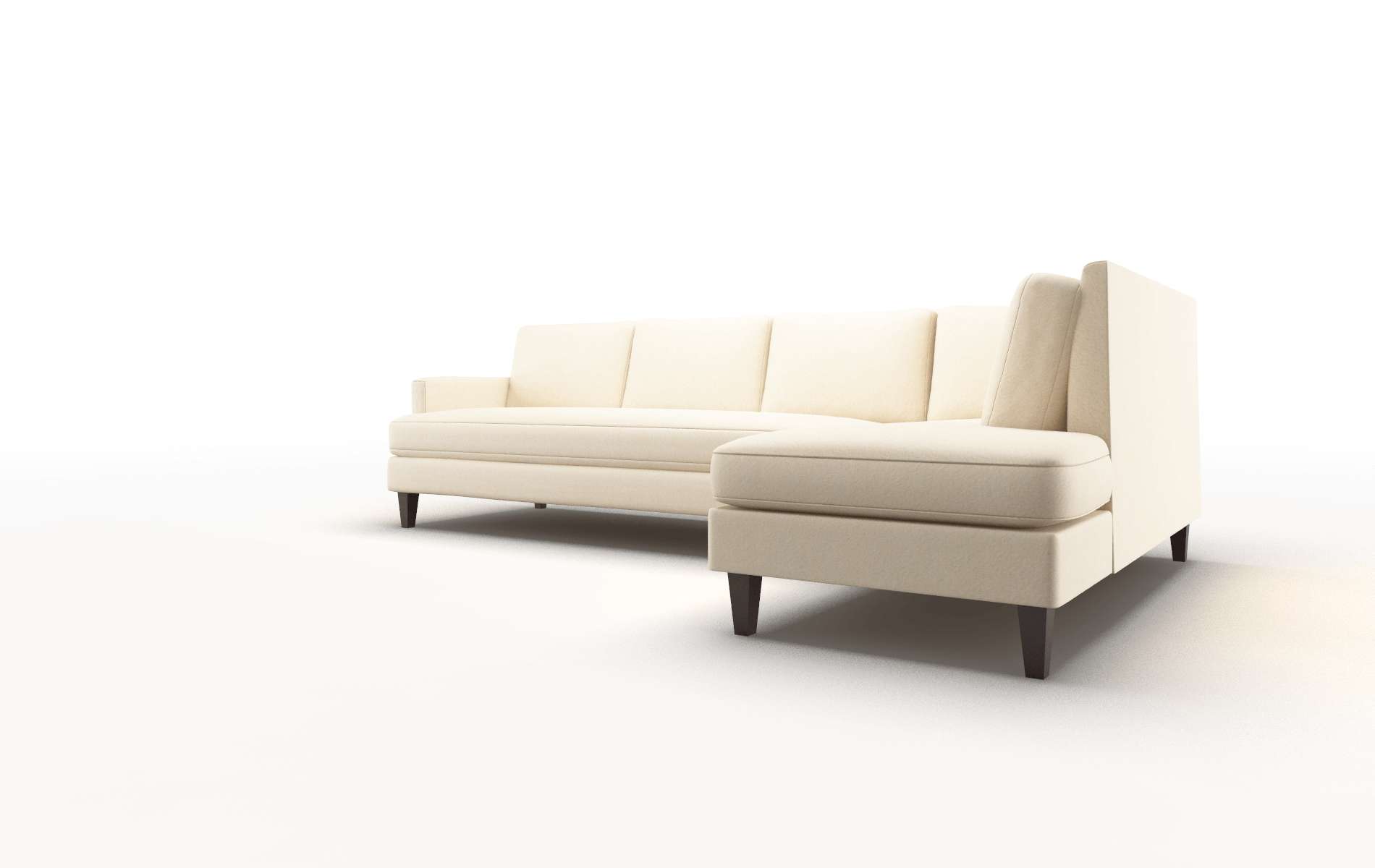 Marseille Bella Buckwheat Panel espresso legs 4