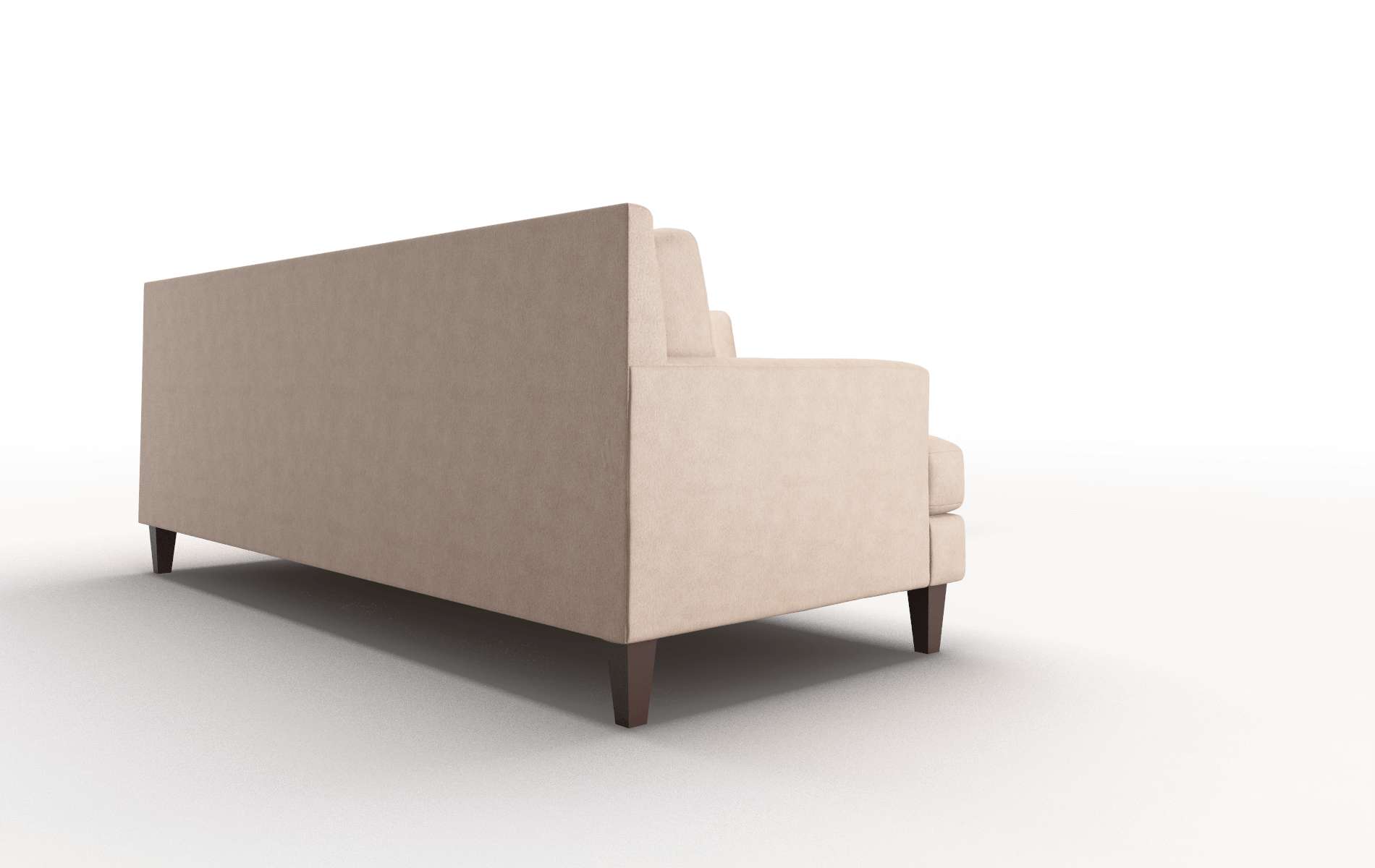 Marseille Bella Cocoa Sectional espresso legs 3
