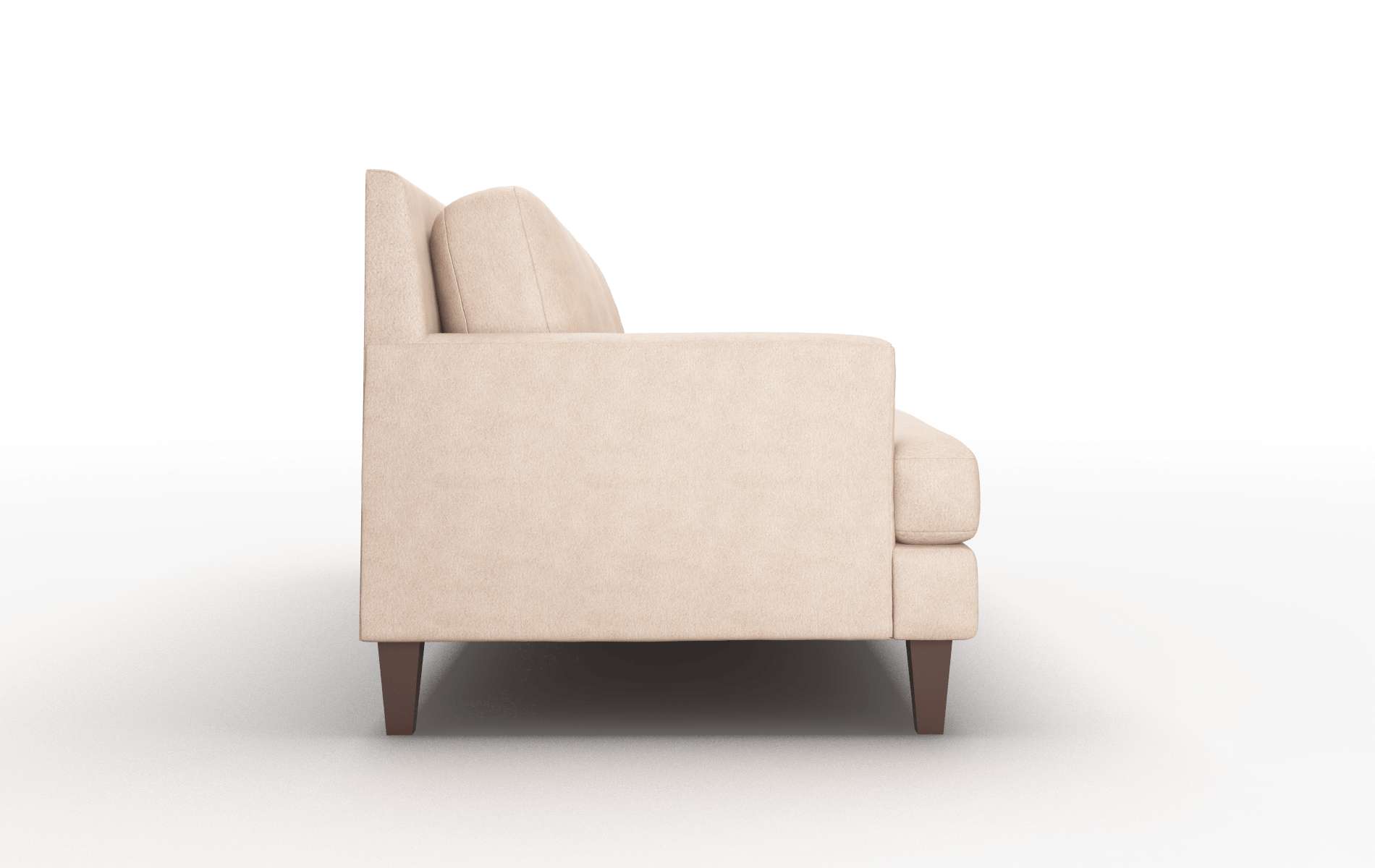 Marseille Bella Cocoa Sofa espresso legs 3