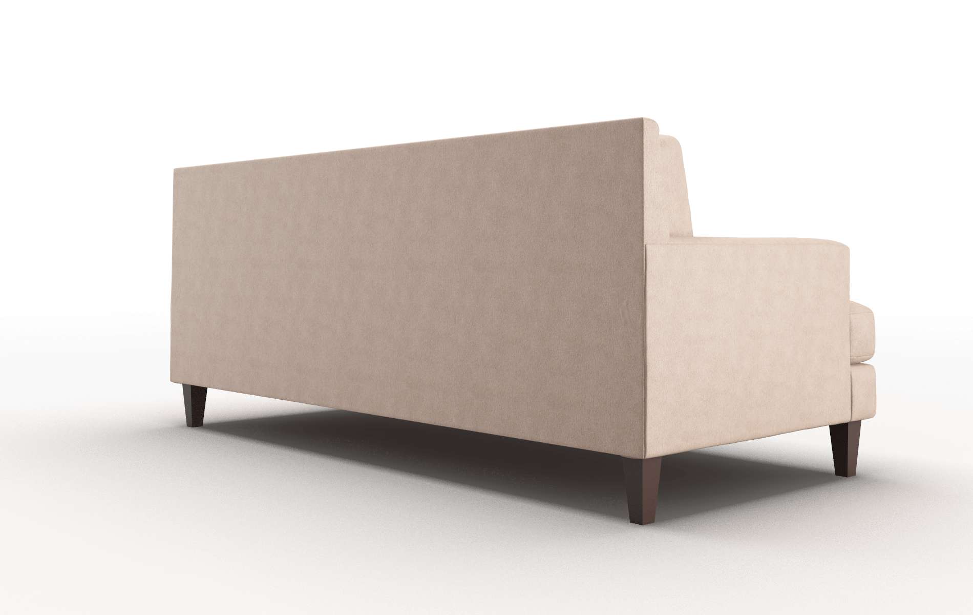 Marseille Bella Cocoa Sofa espresso legs 5