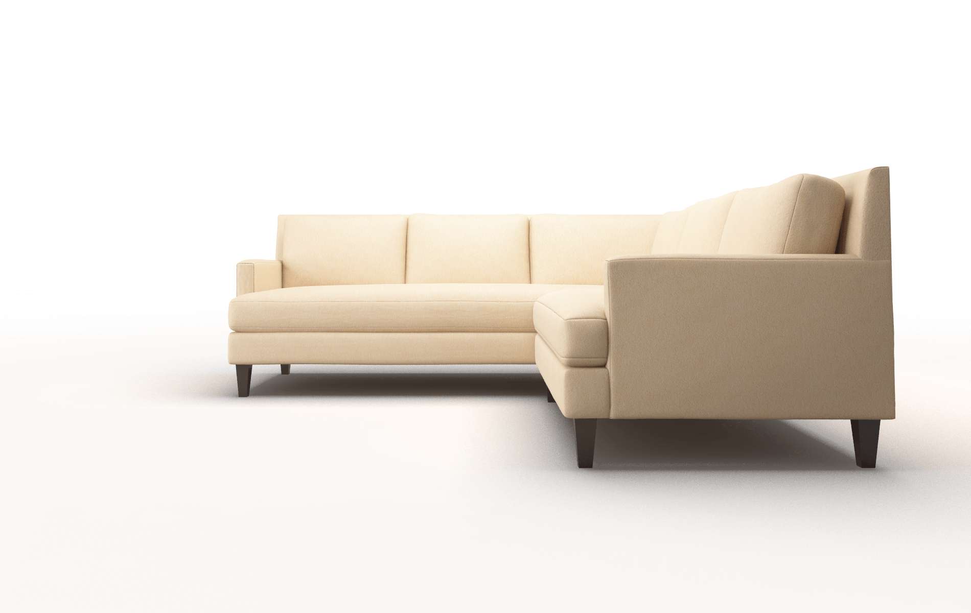 Marseille Bella Coffee Sectional espresso legs 5