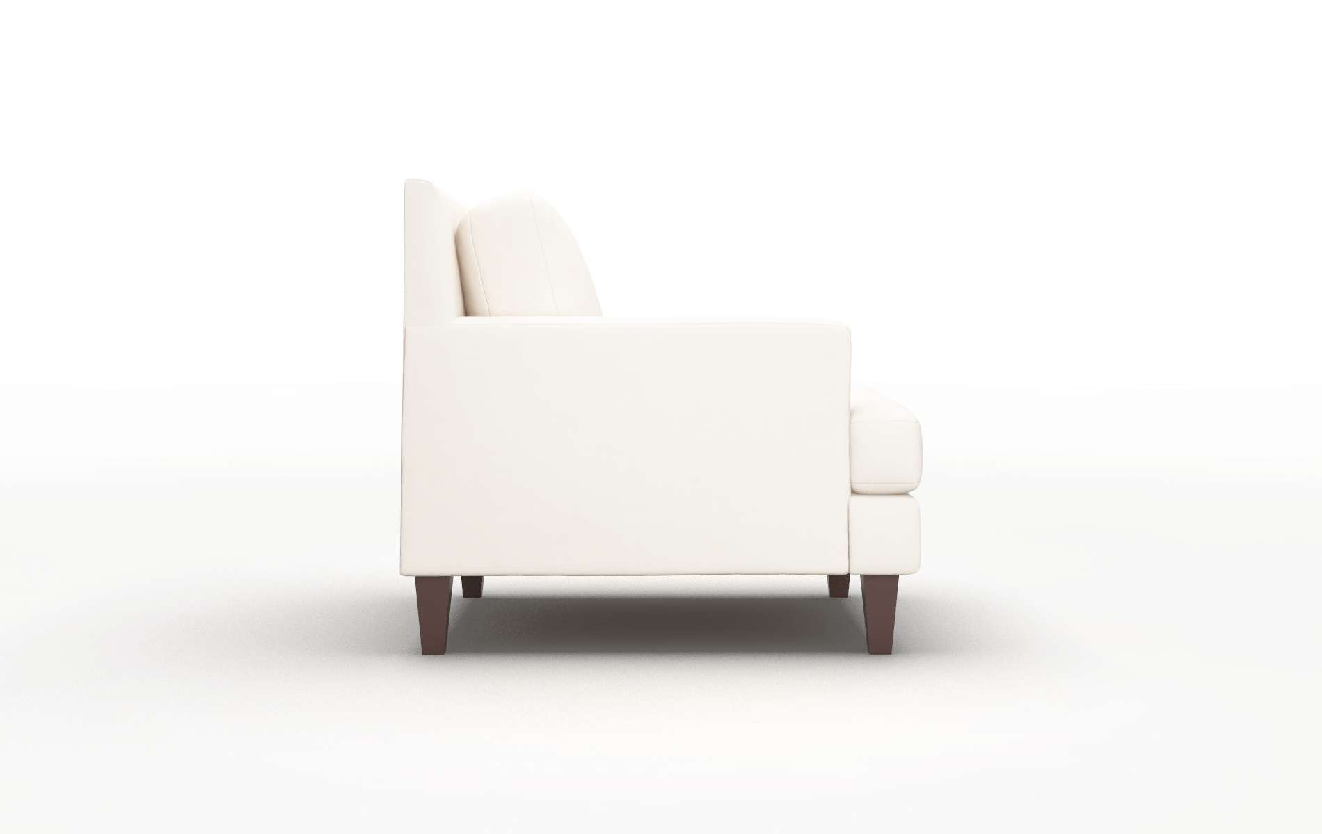 Marseille Blanche Milky Chair espresso legs 3