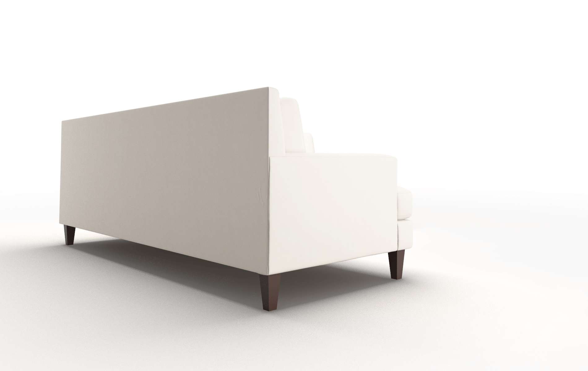 Marseille Blanche Milky Sectional espresso legs 3
