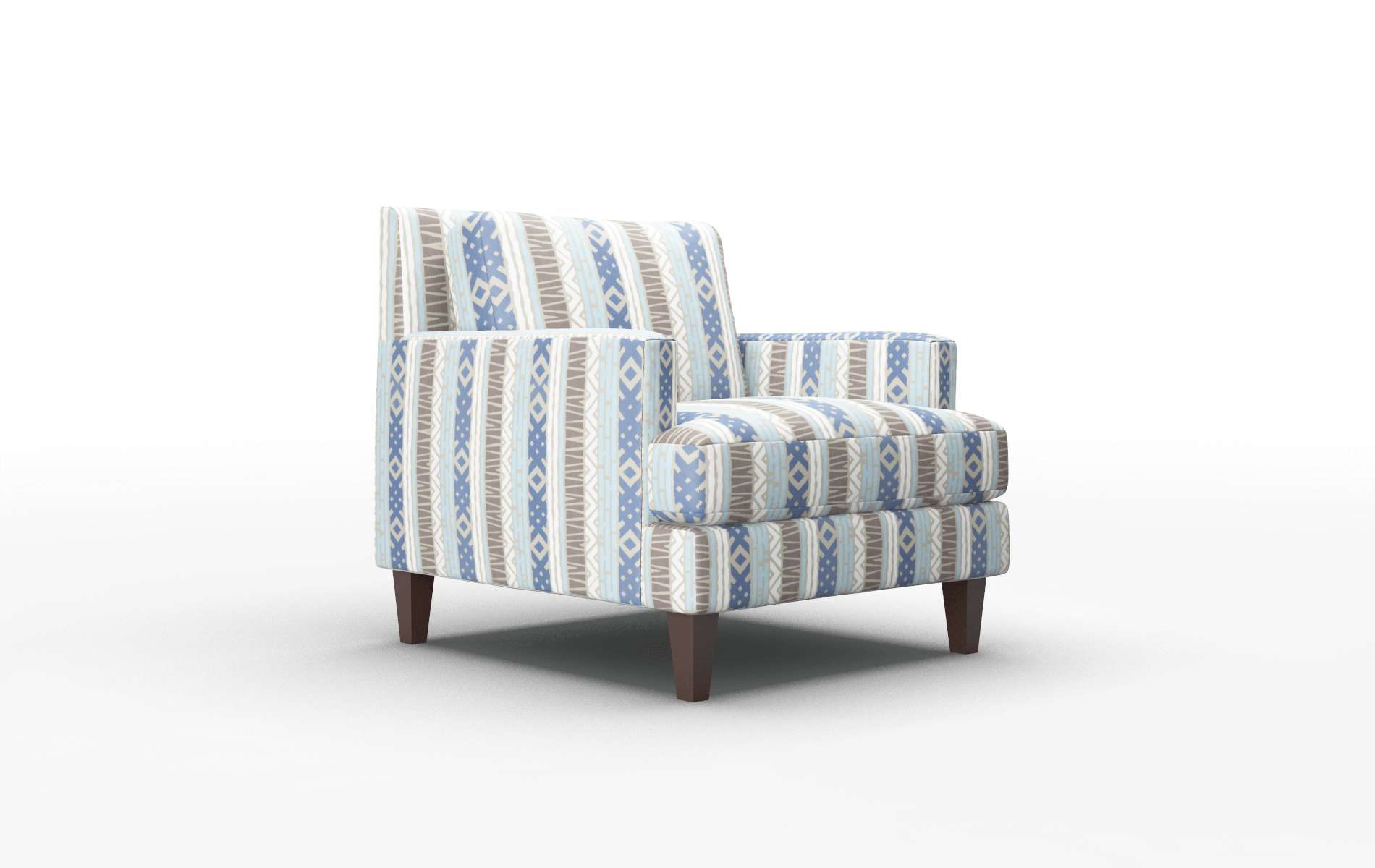Marseille Bodhi Indigo Chair espresso legs 2