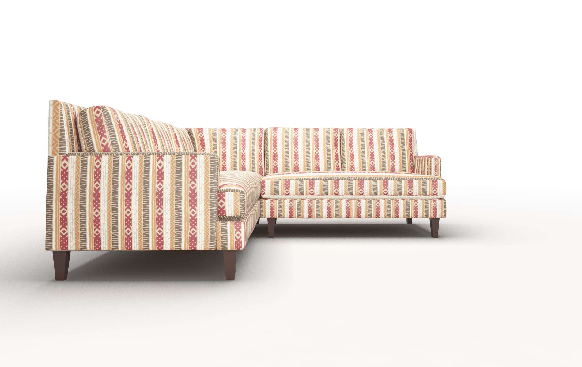 Marseille Bodhi Tango Sectional espresso legs 2