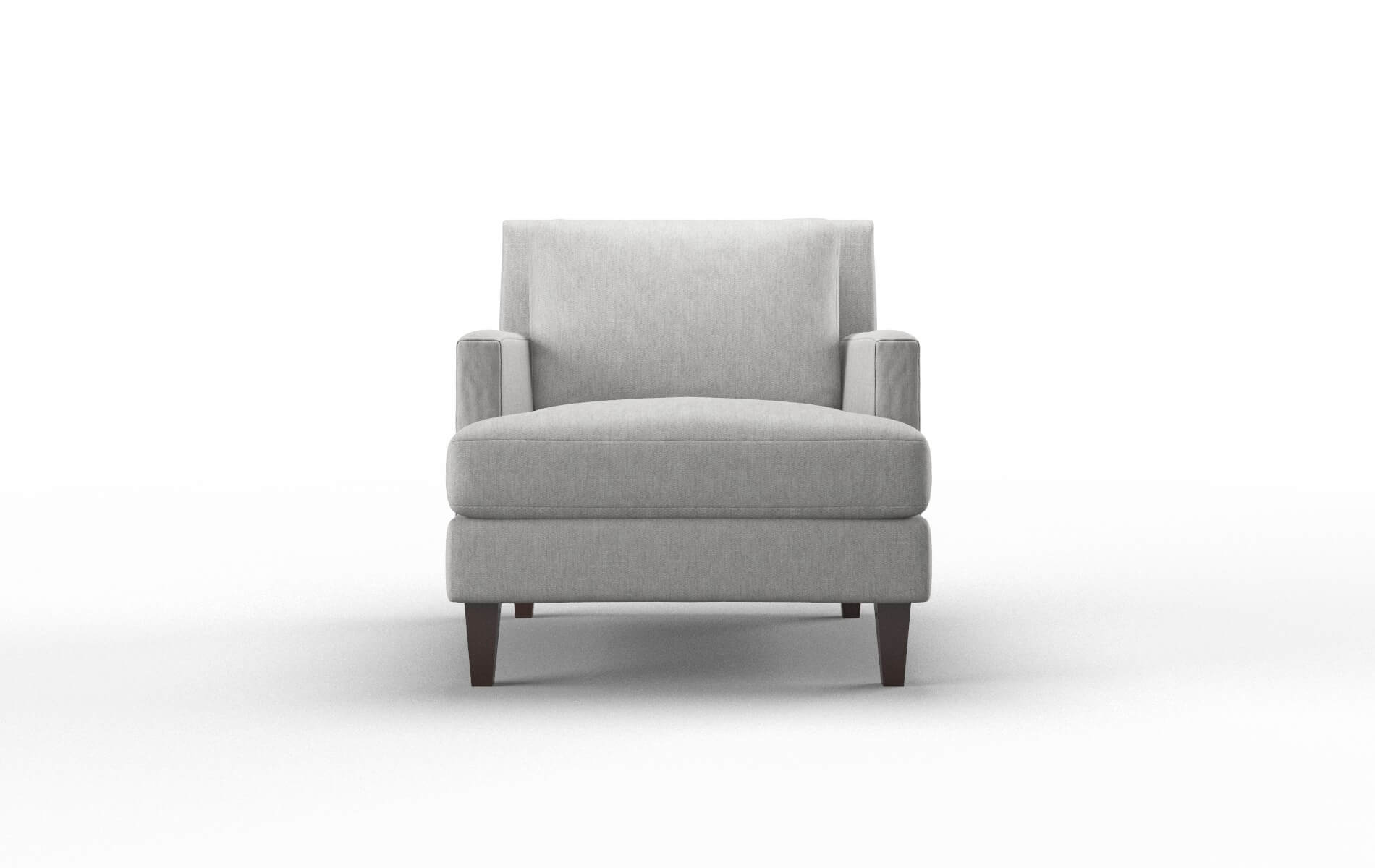 Marseille Bungalow Graphite Chair espresso legs 1