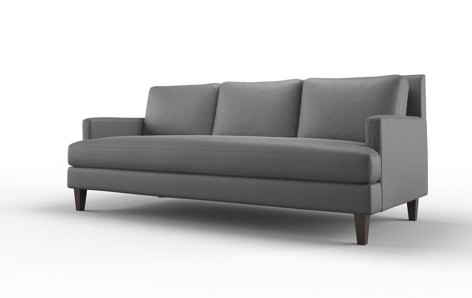 Marseille Catalina Charcoal Sofa espresso legs 4