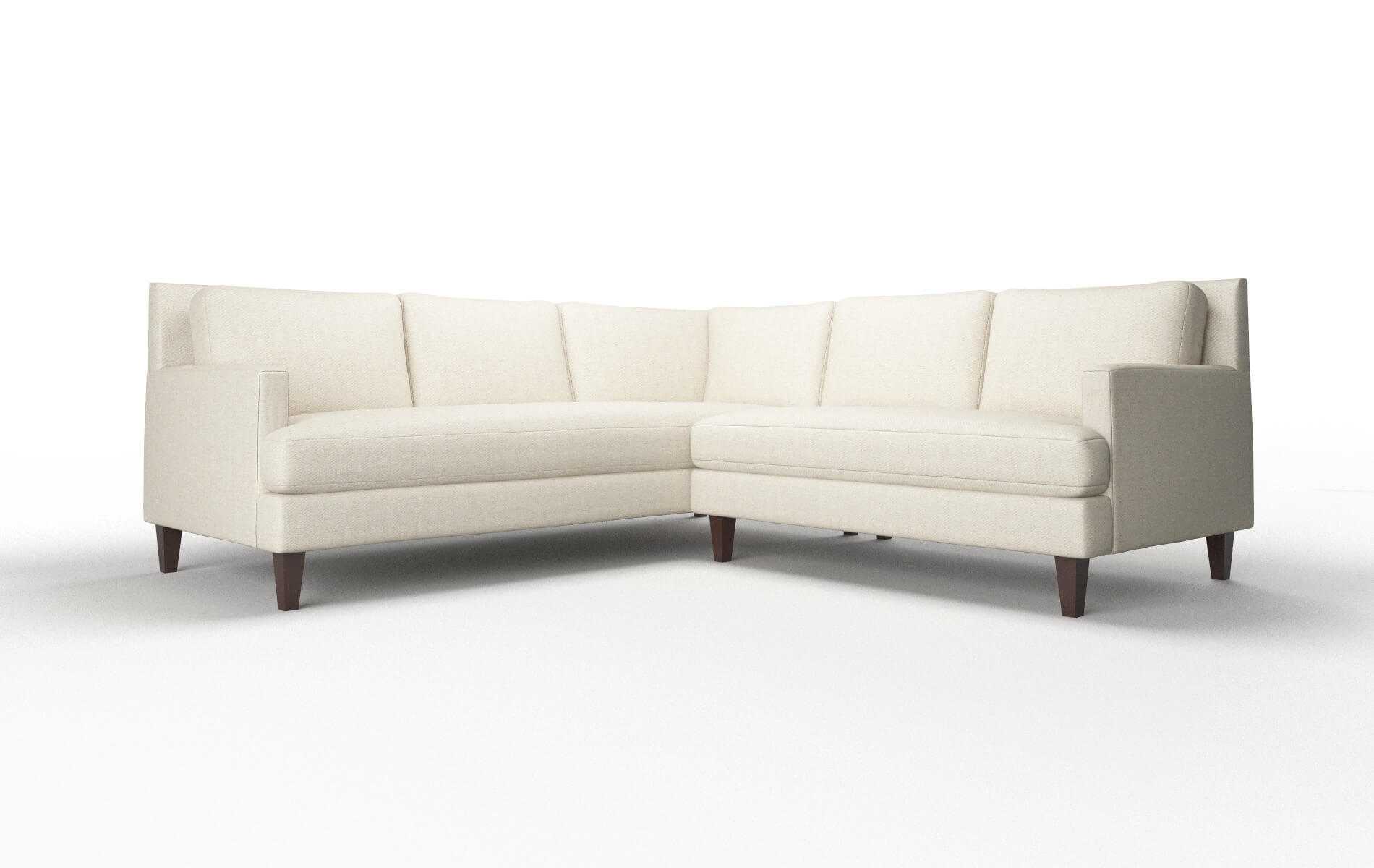 Marseille Catalina Wheat Sectional espresso legs 1