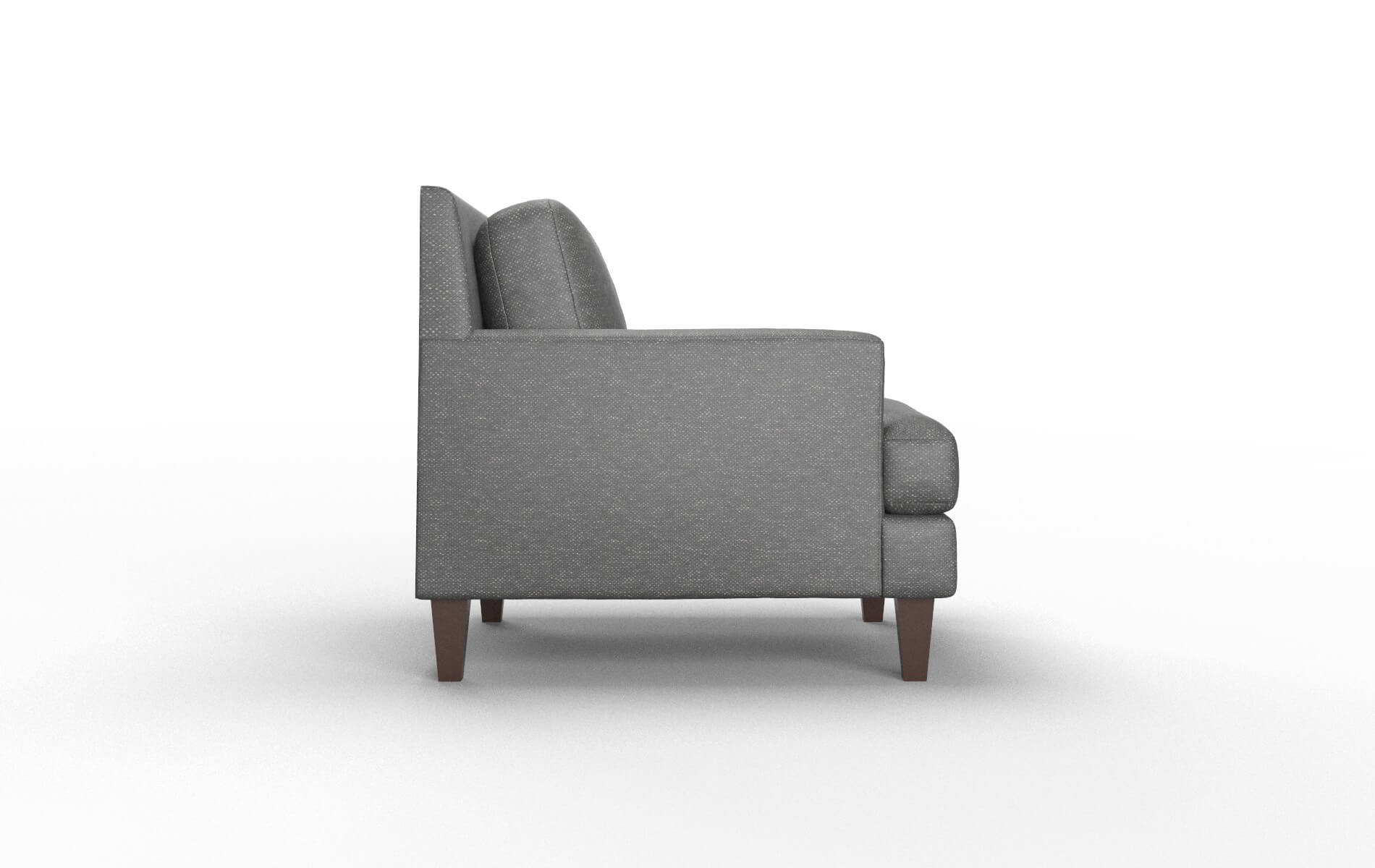 Marseille Chance Denim Chair espresso legs 3