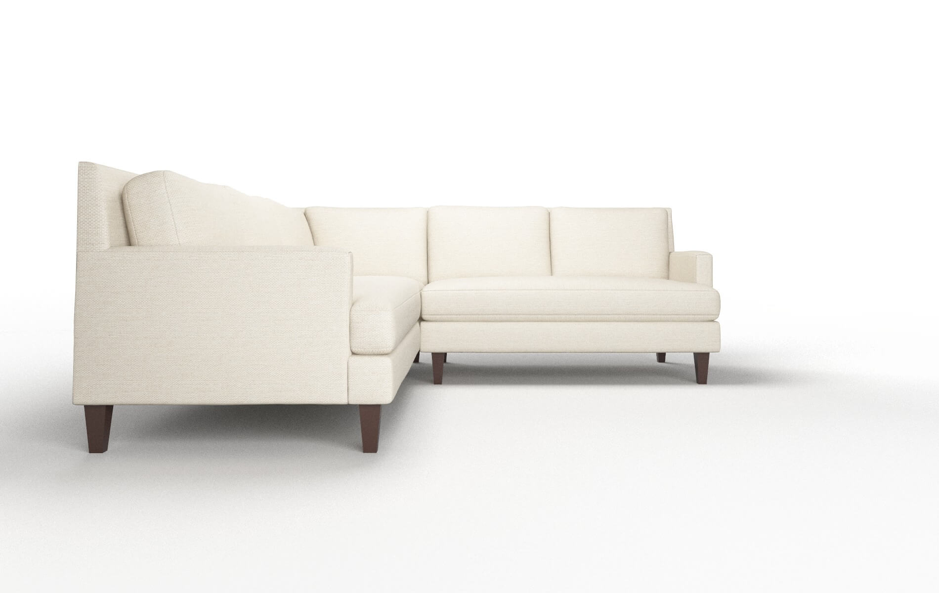 Marseille Chance Sand Sectional espresso legs 2