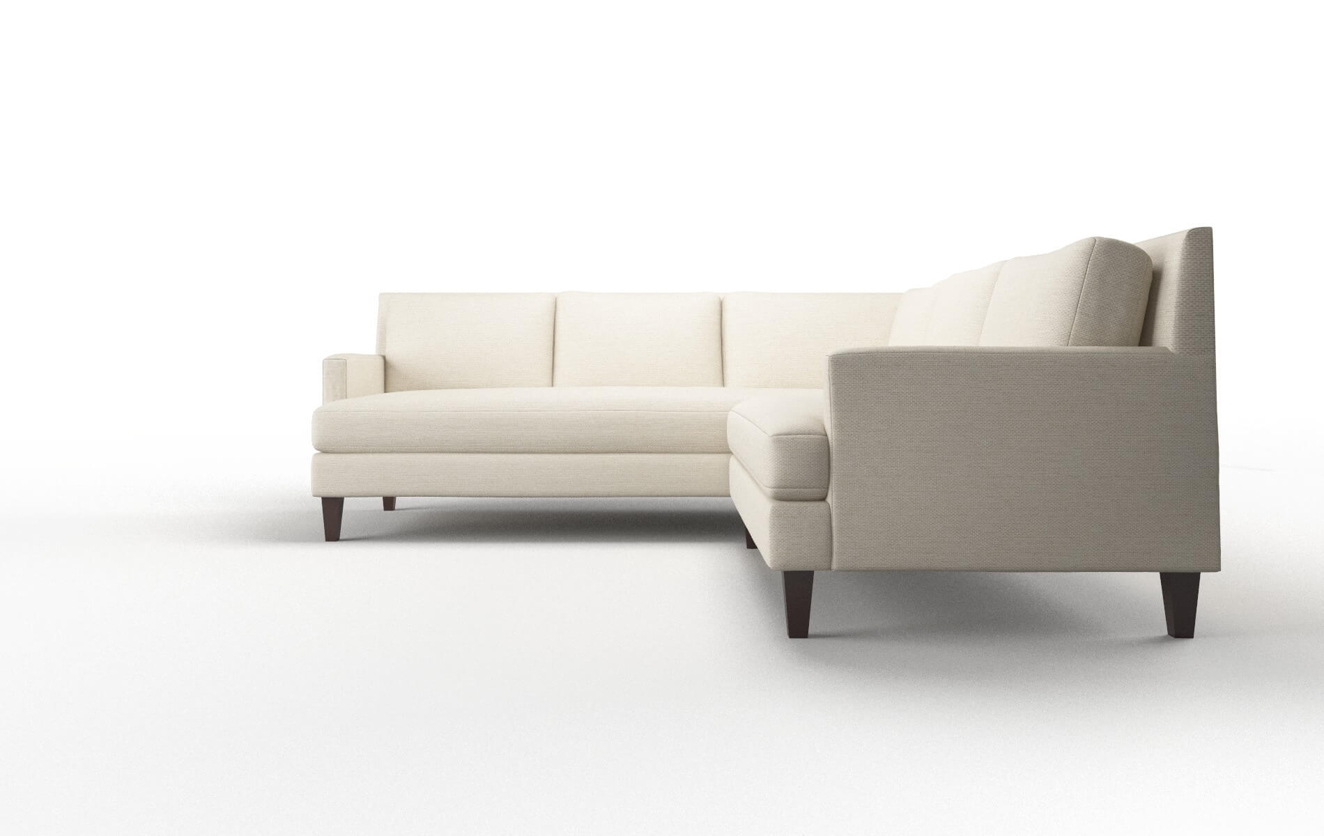 Marseille Chance Sand Sectional espresso legs 5