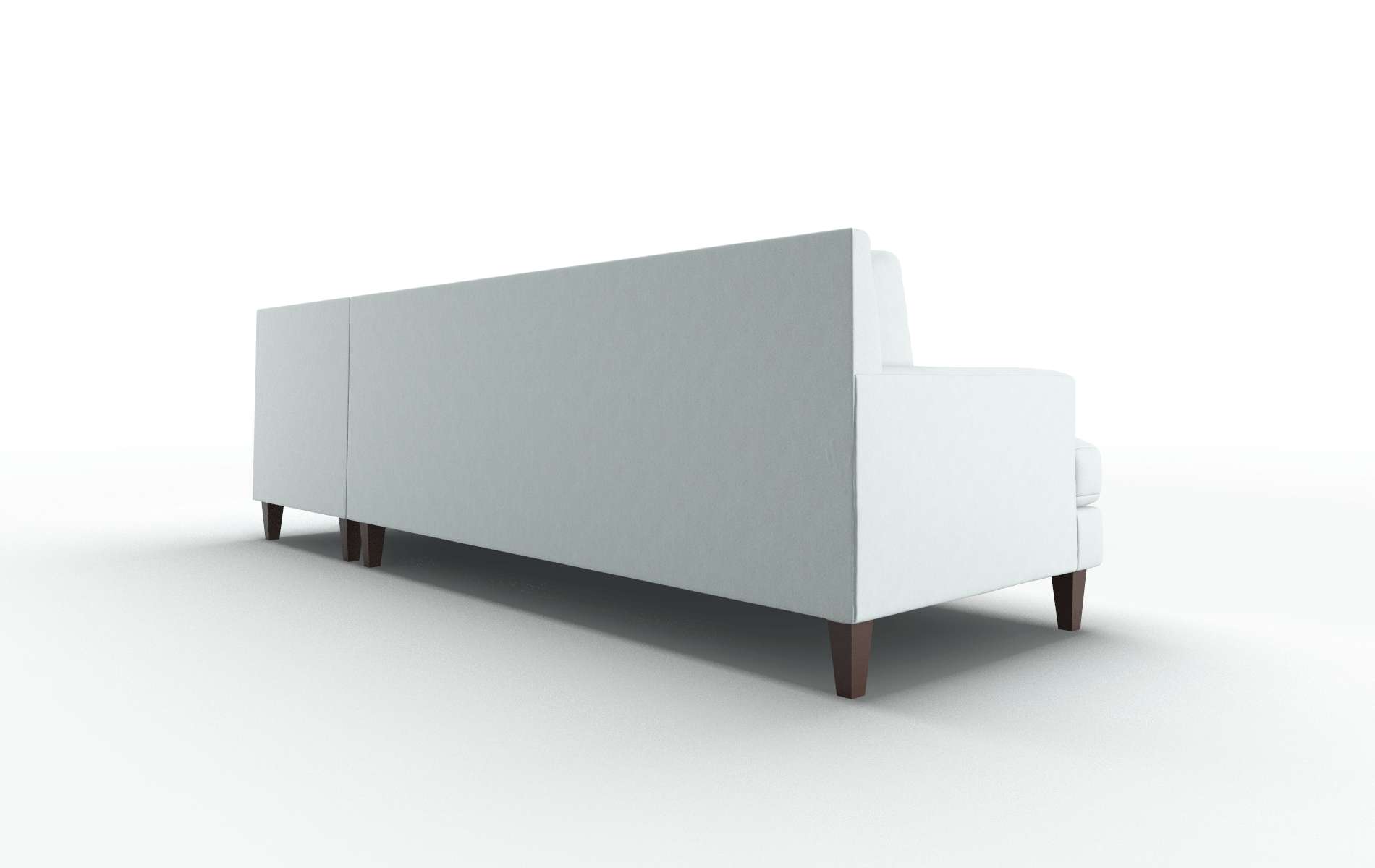 Marseille Clyde Cornflower Panel espresso legs 5