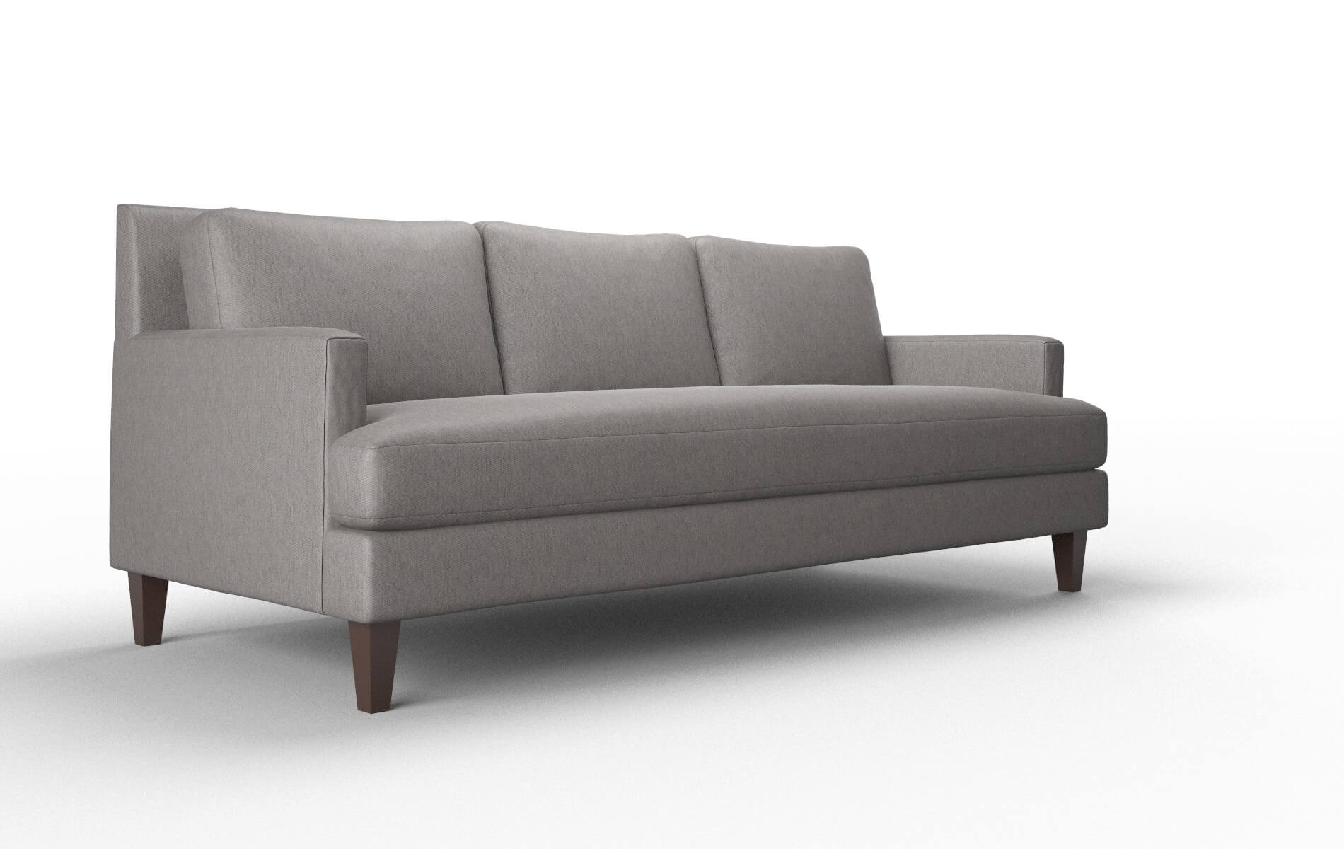 Marseille Cosmo Charcoal Sofa espresso legs 2