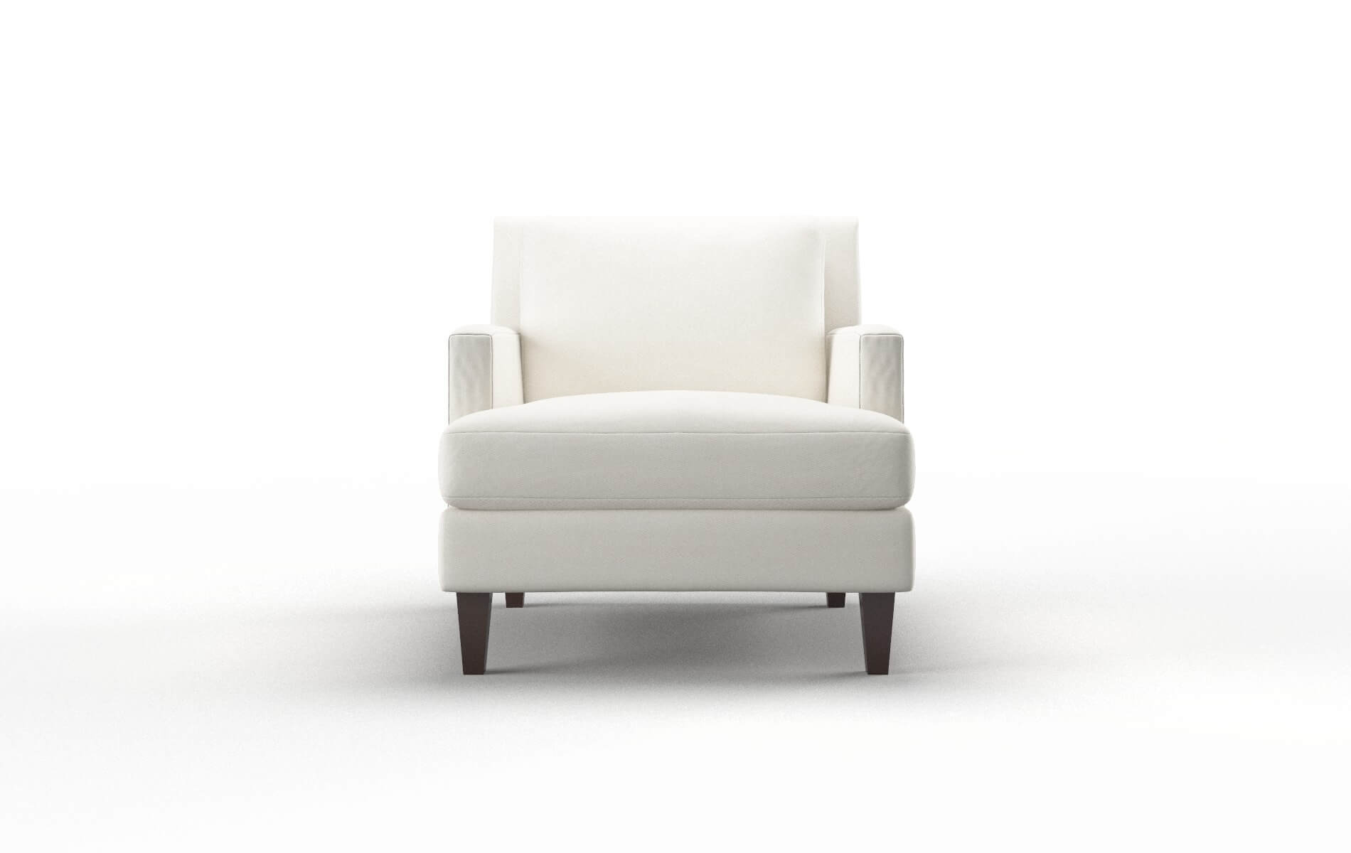 Marseille Cosmo ivory Chair Espresso Legs  1