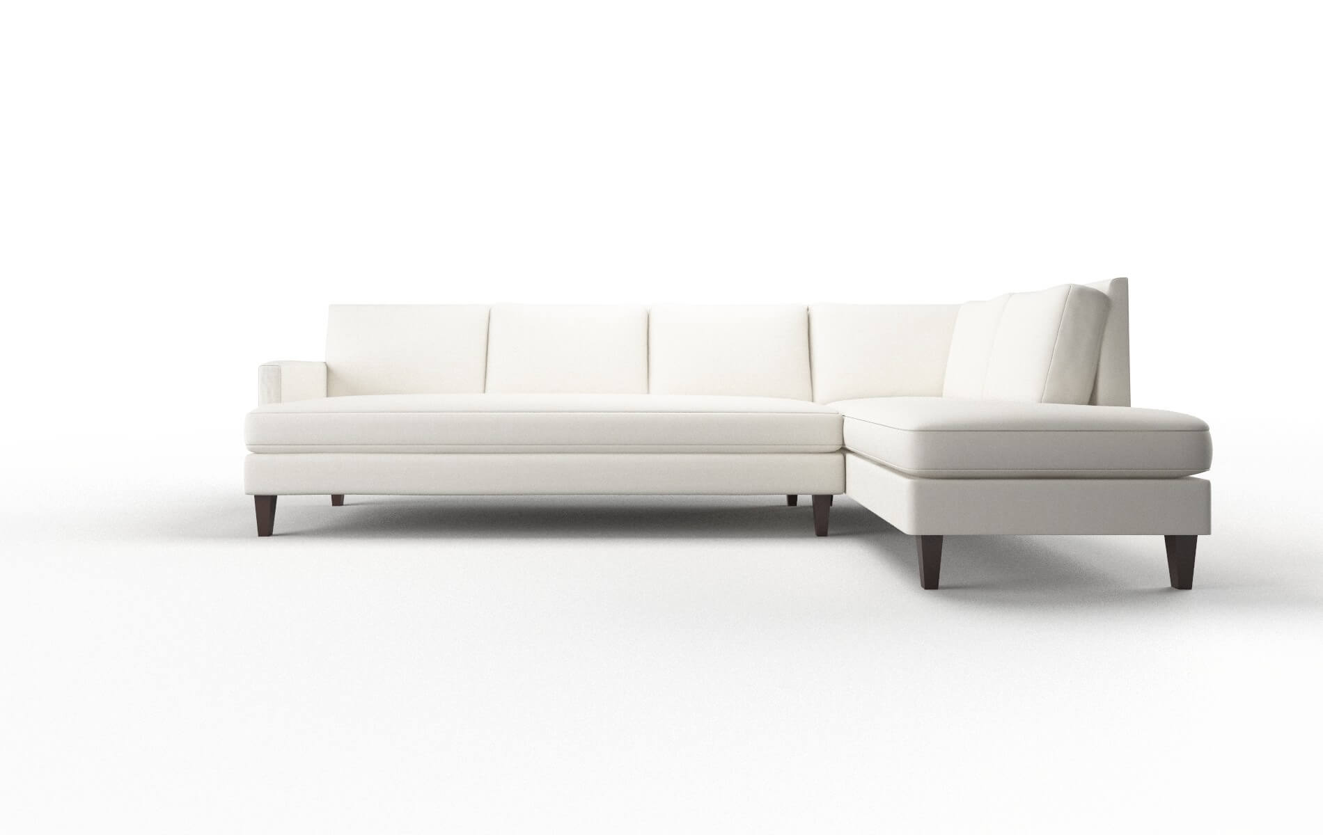 Marseille Cosmo Ivory Panel espresso legs 1