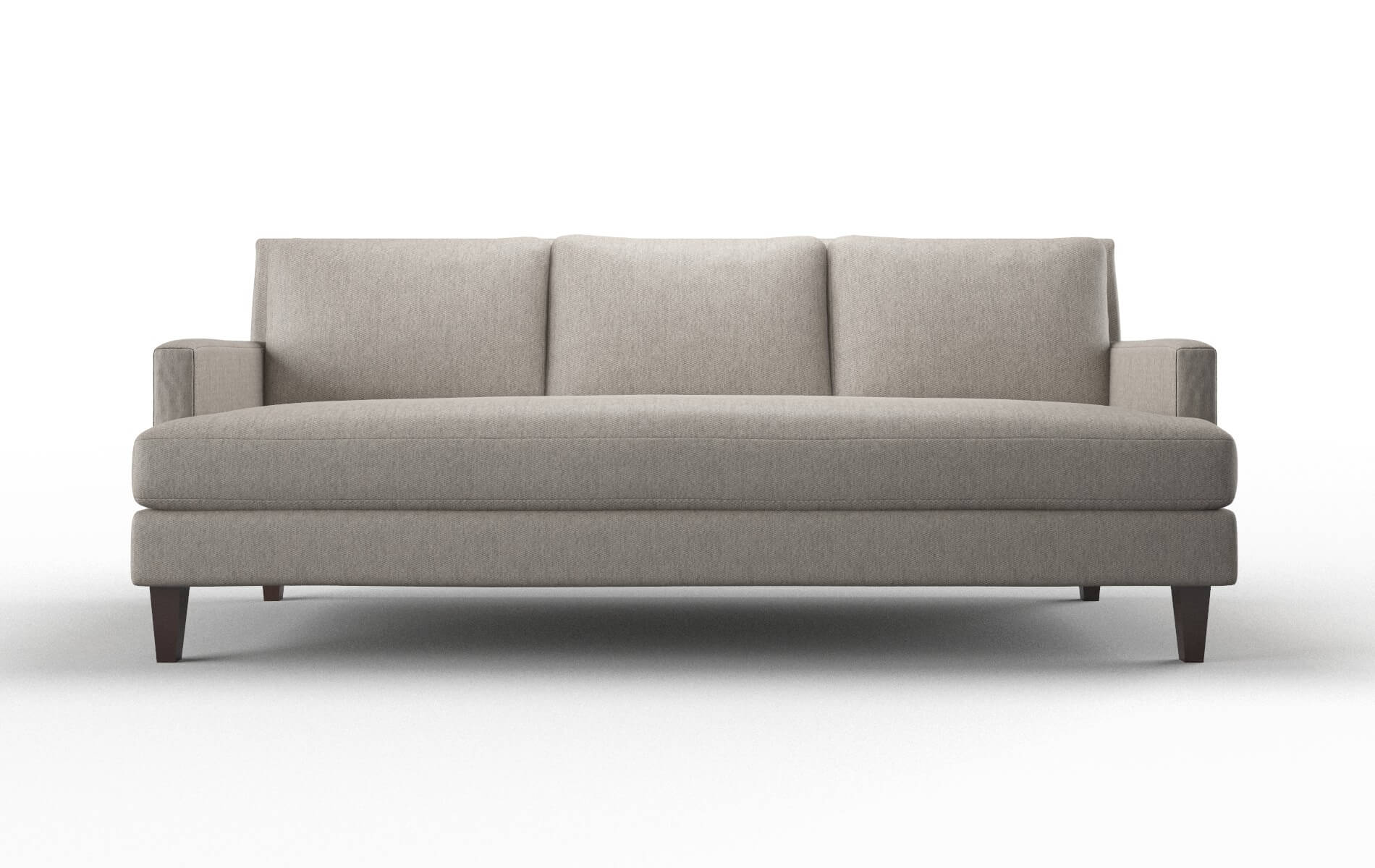 Marseille Cosmo Taupe Sofa espresso legs 1