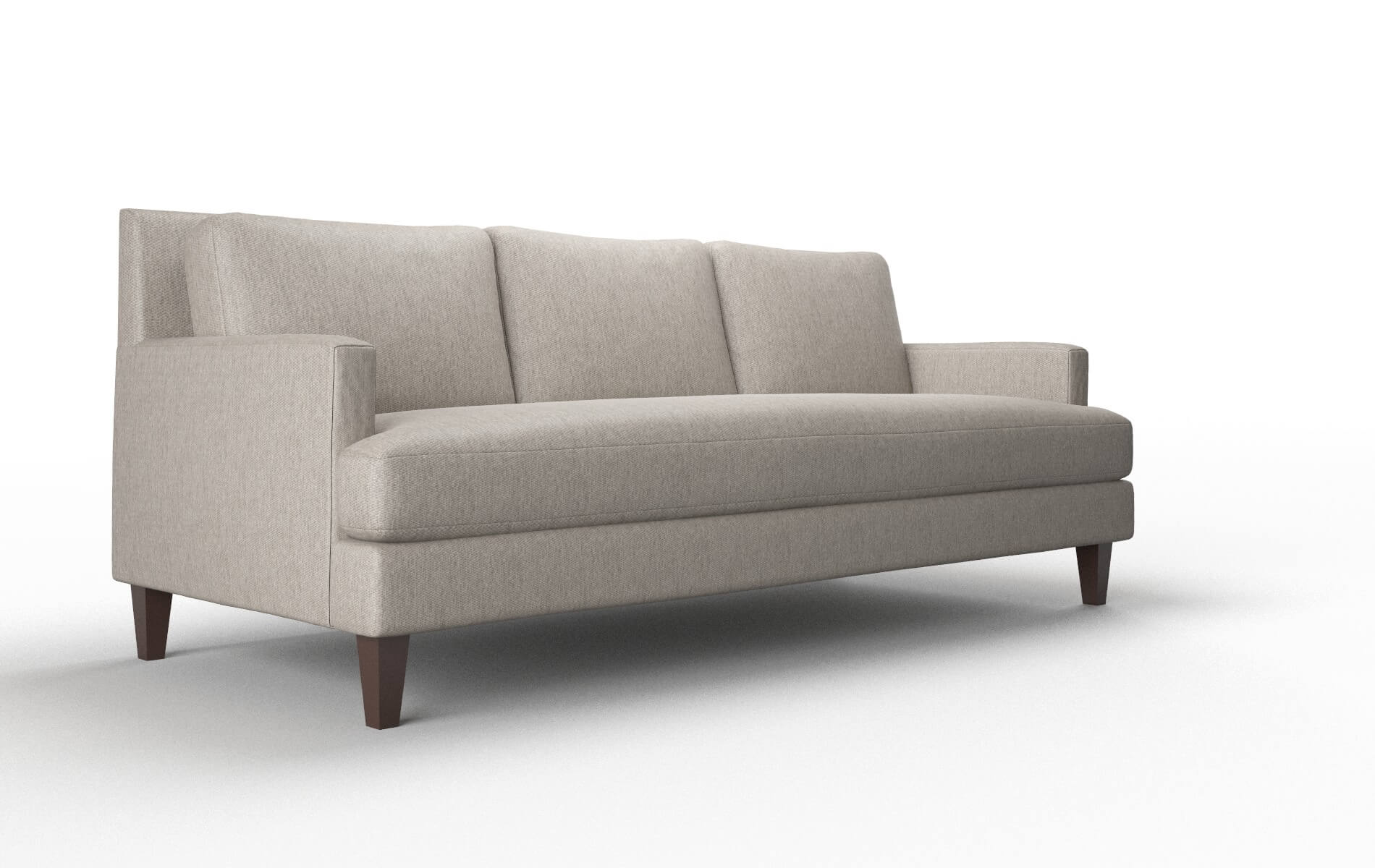 Marseille Cosmo Taupe Sofa espresso legs 2