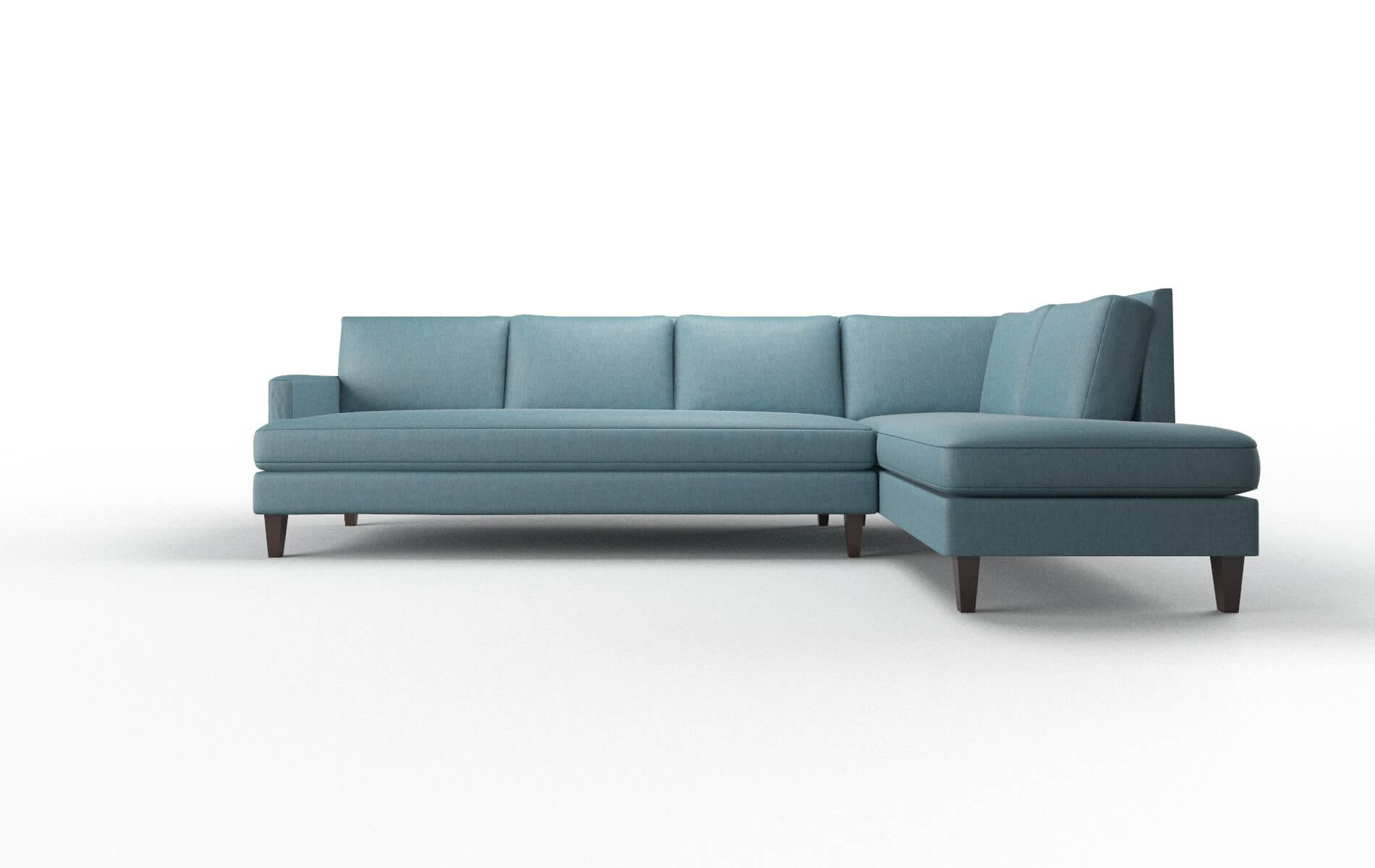 Marseille Cosmo Teal Panel espresso legs 1