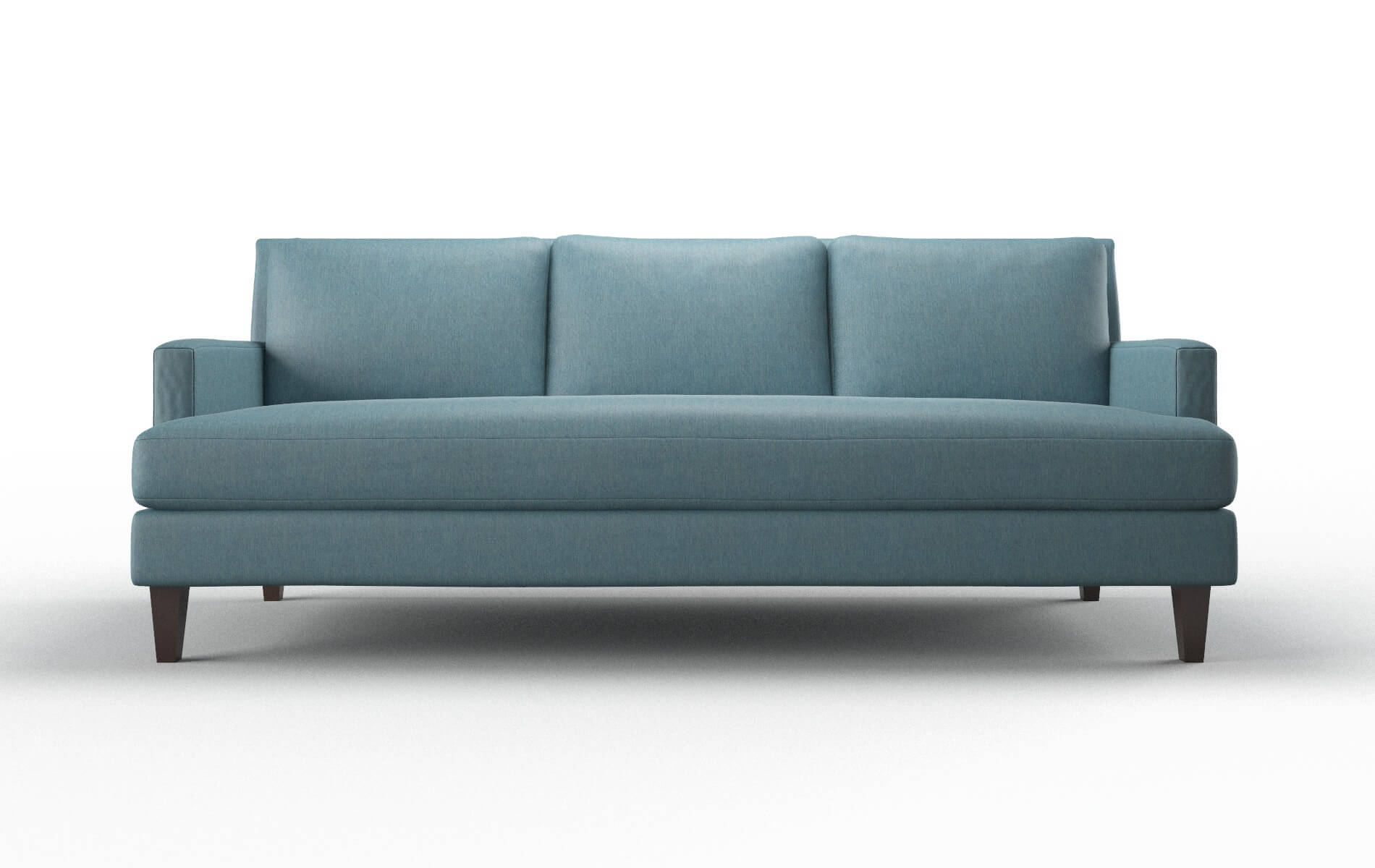 Marseille Cosmo Teal Sofa espresso legs 1