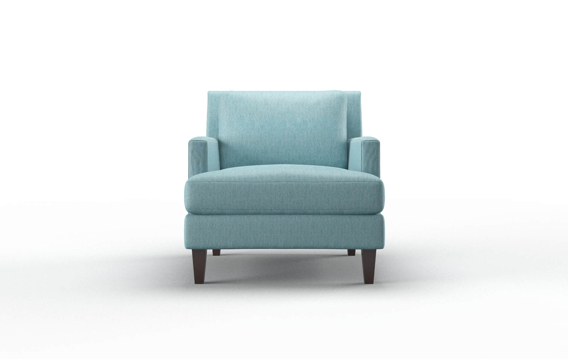 Marseille Cosmo Turquoise Chair espresso legs 1