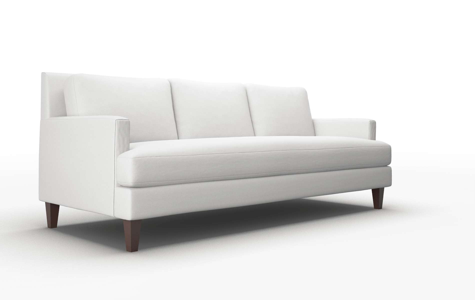 Marseille Dawson Platinum Sofa espresso legs 2