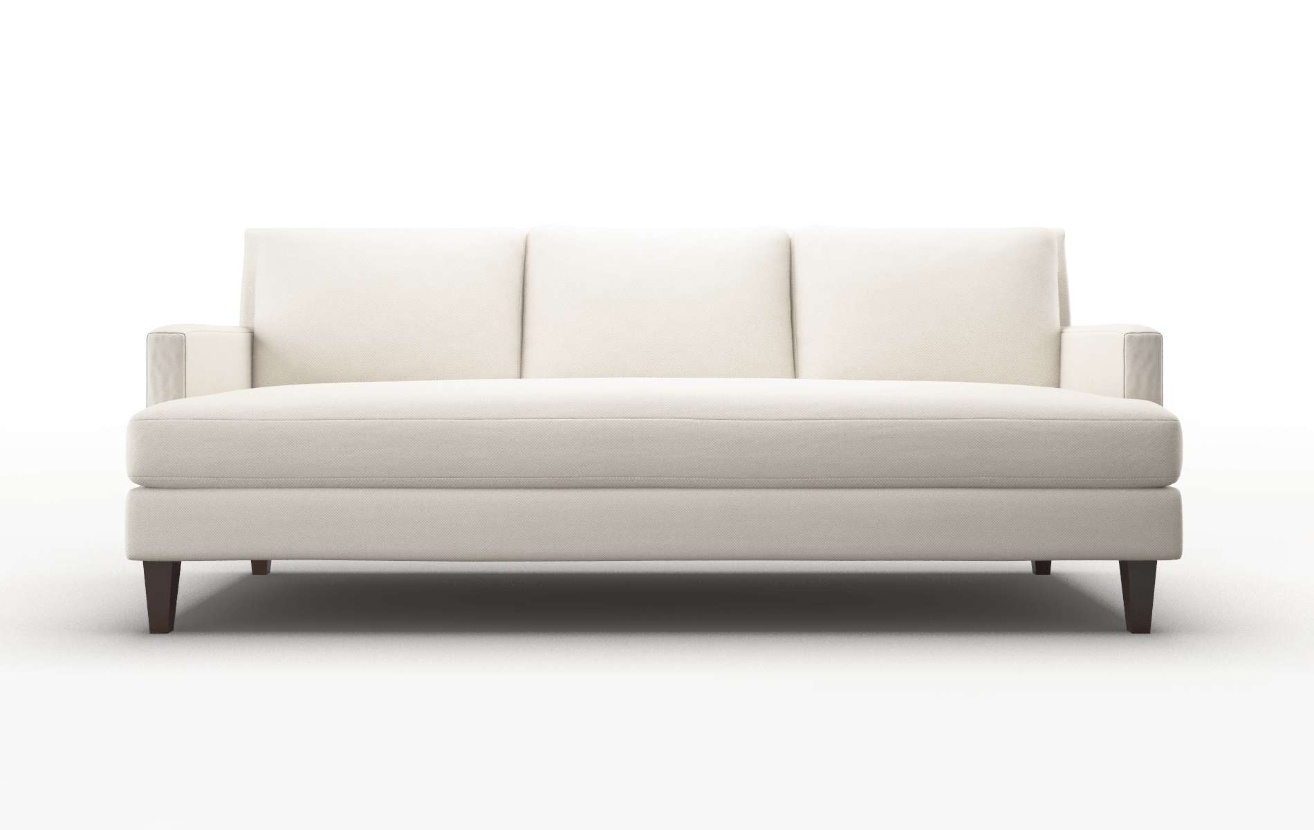 Marseille Dawson Sand Sofa espresso legs 1