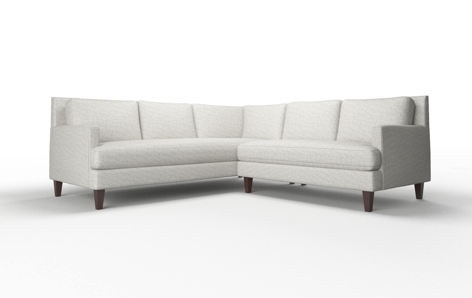 Marseille Derby Ash Sectional espresso legs 1