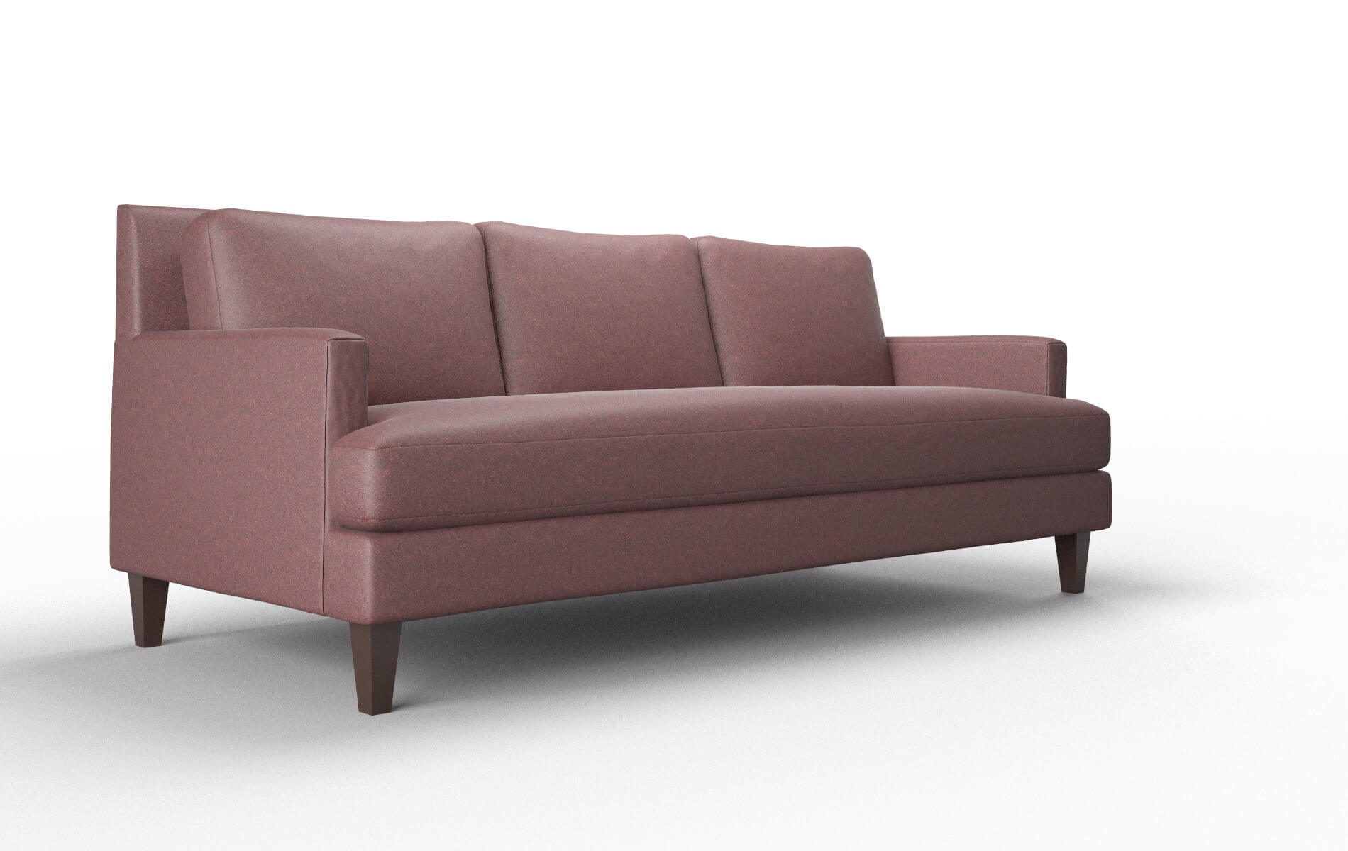Marseille Derby Berry Sofa espresso legs 2