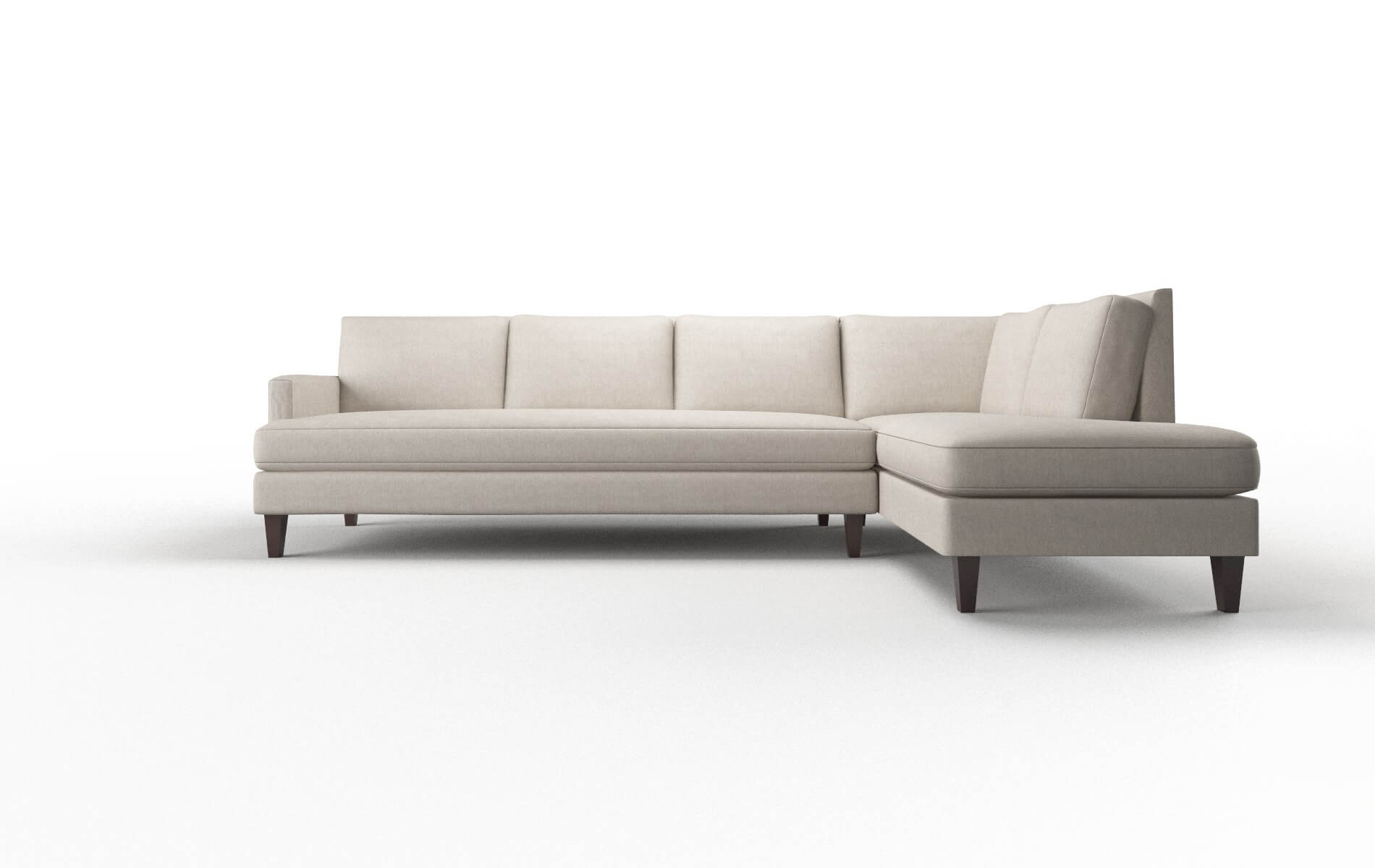 Marseille Derby Linen Panel espresso legs 1