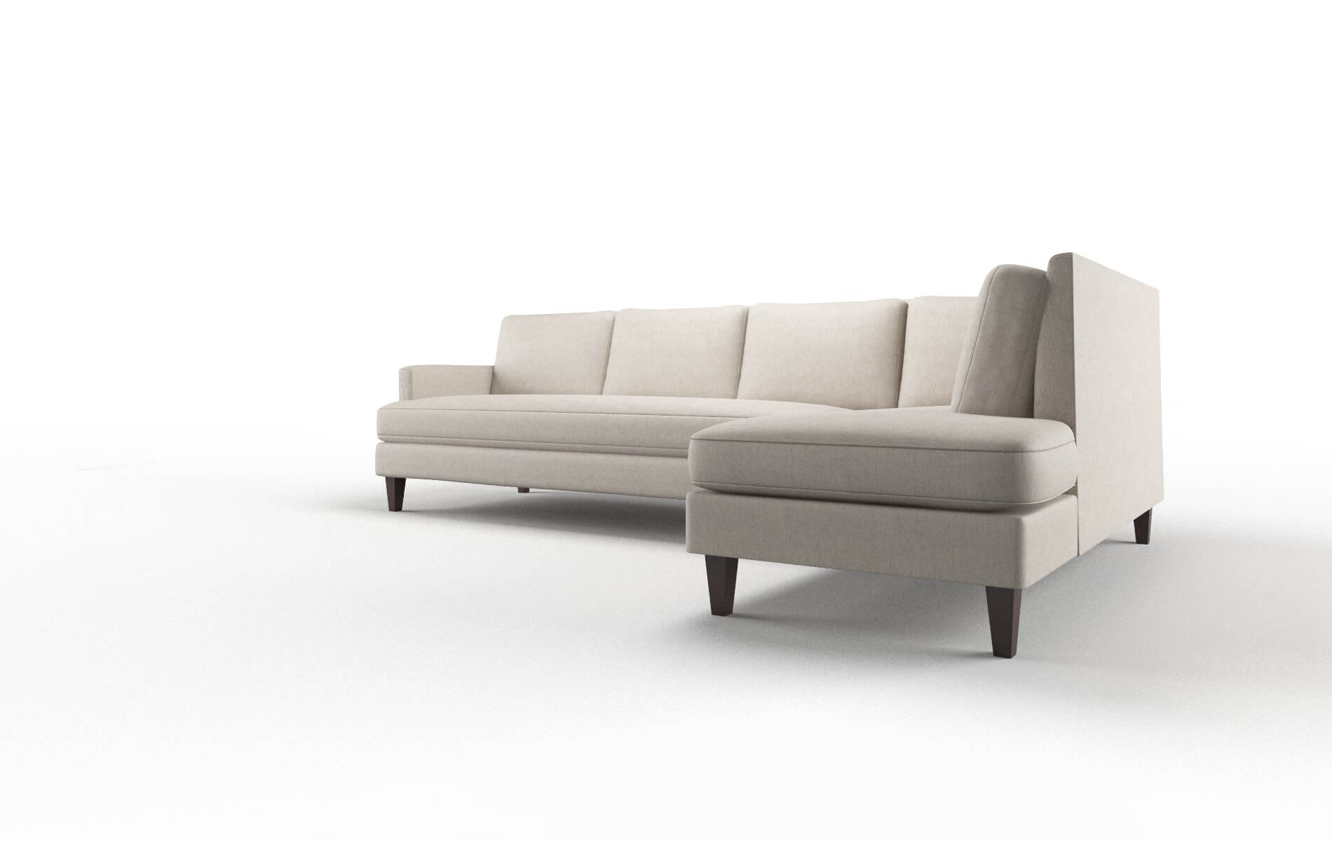 Marseille Derby Linen Panel espresso legs 4