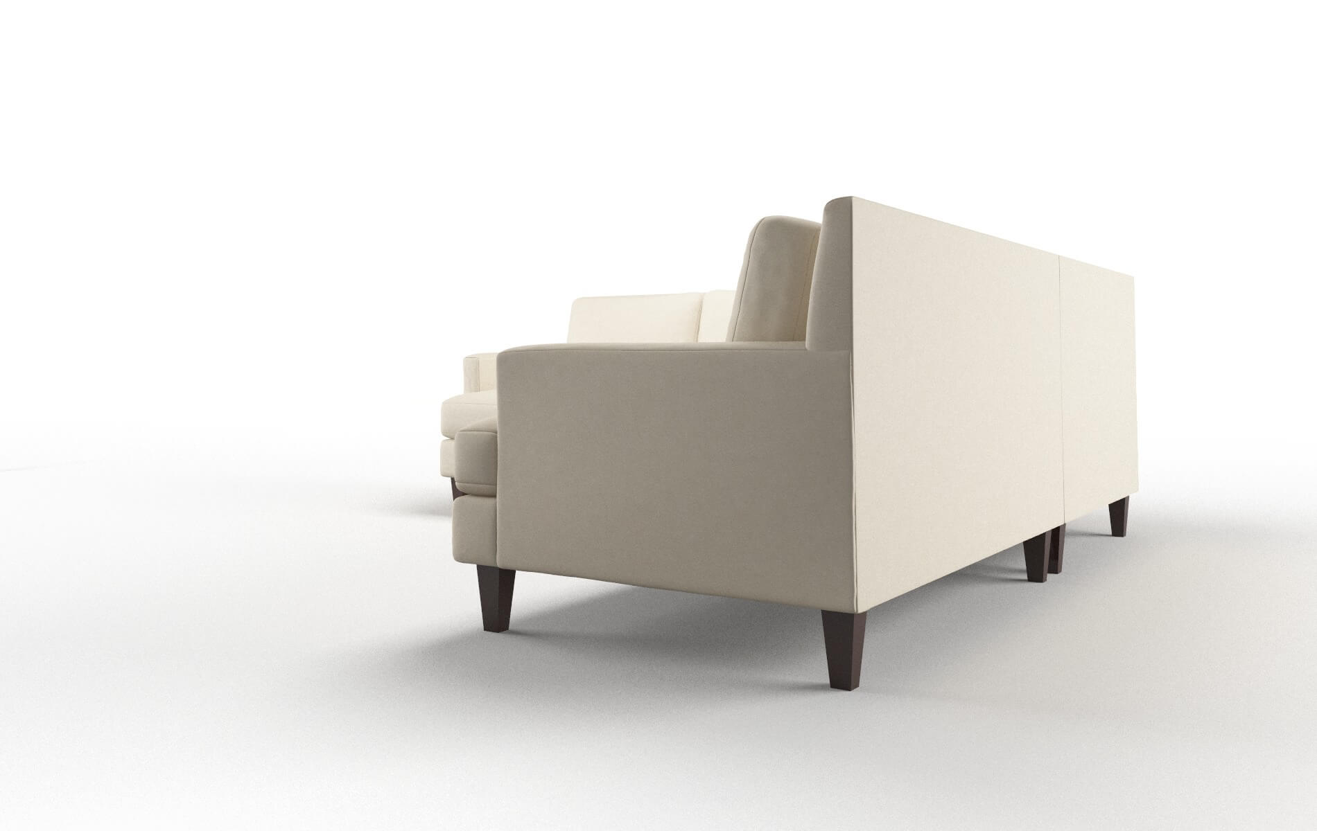 Marseille Dream_d Almond Sectional espresso legs 4