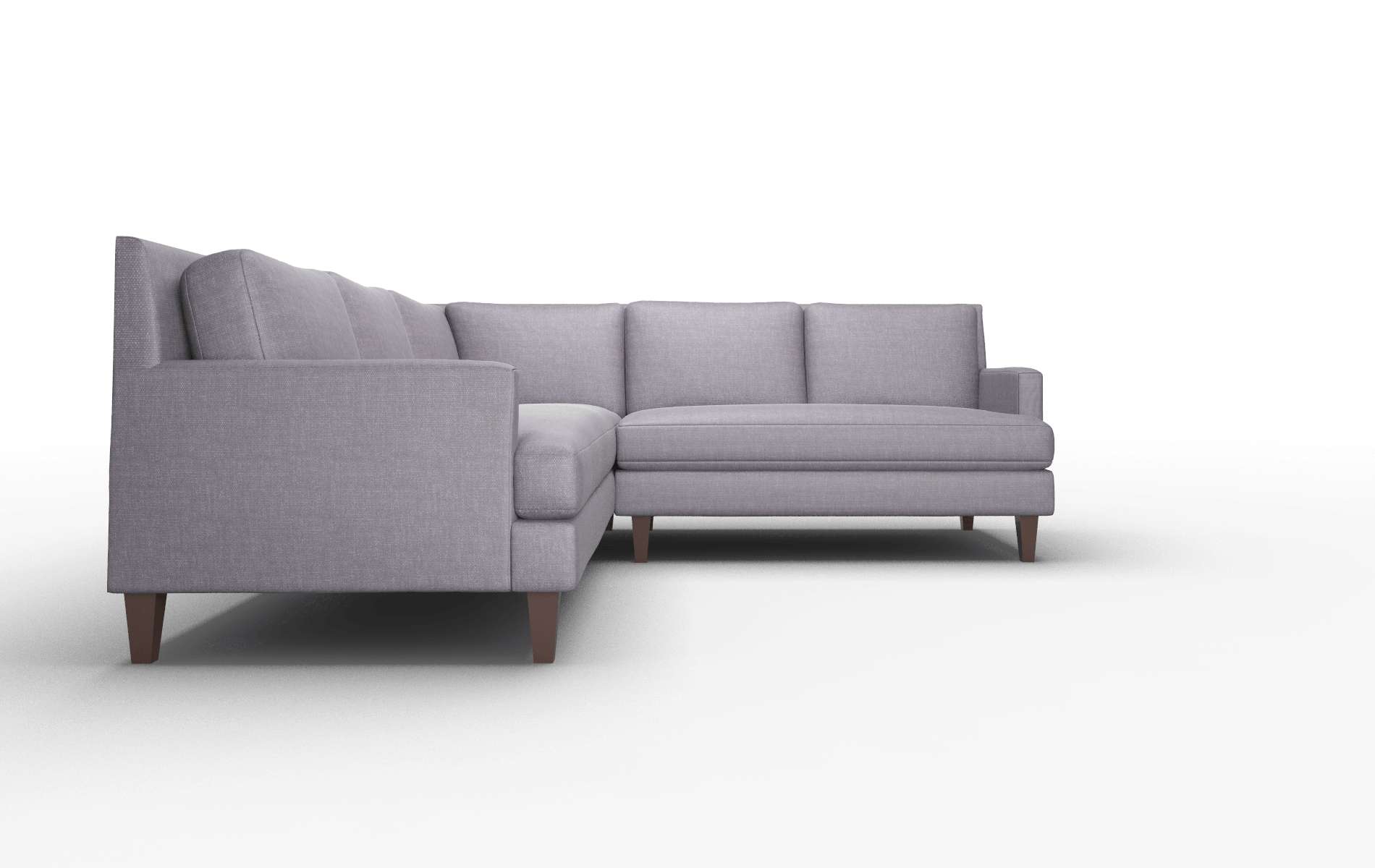 Marseille Durham Ink Sectional espresso legs 2