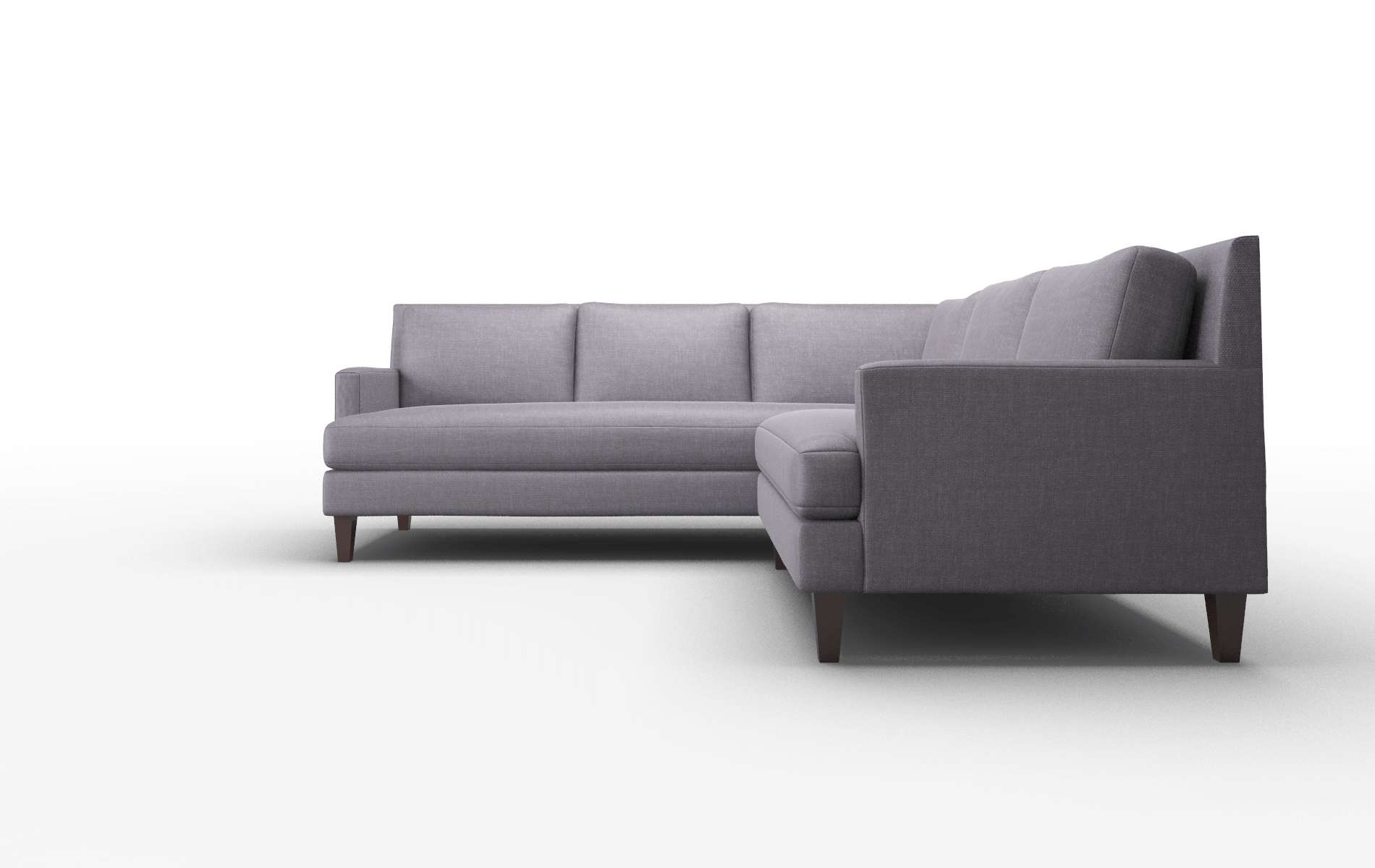 Marseille Durham Ink Sectional espresso legs 5
