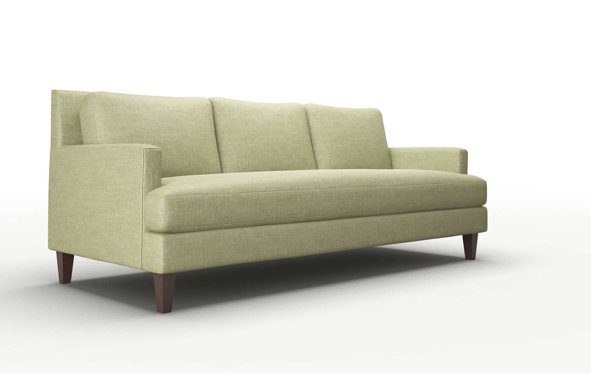 Marseille Durham Lime Sofa espresso legs 2
