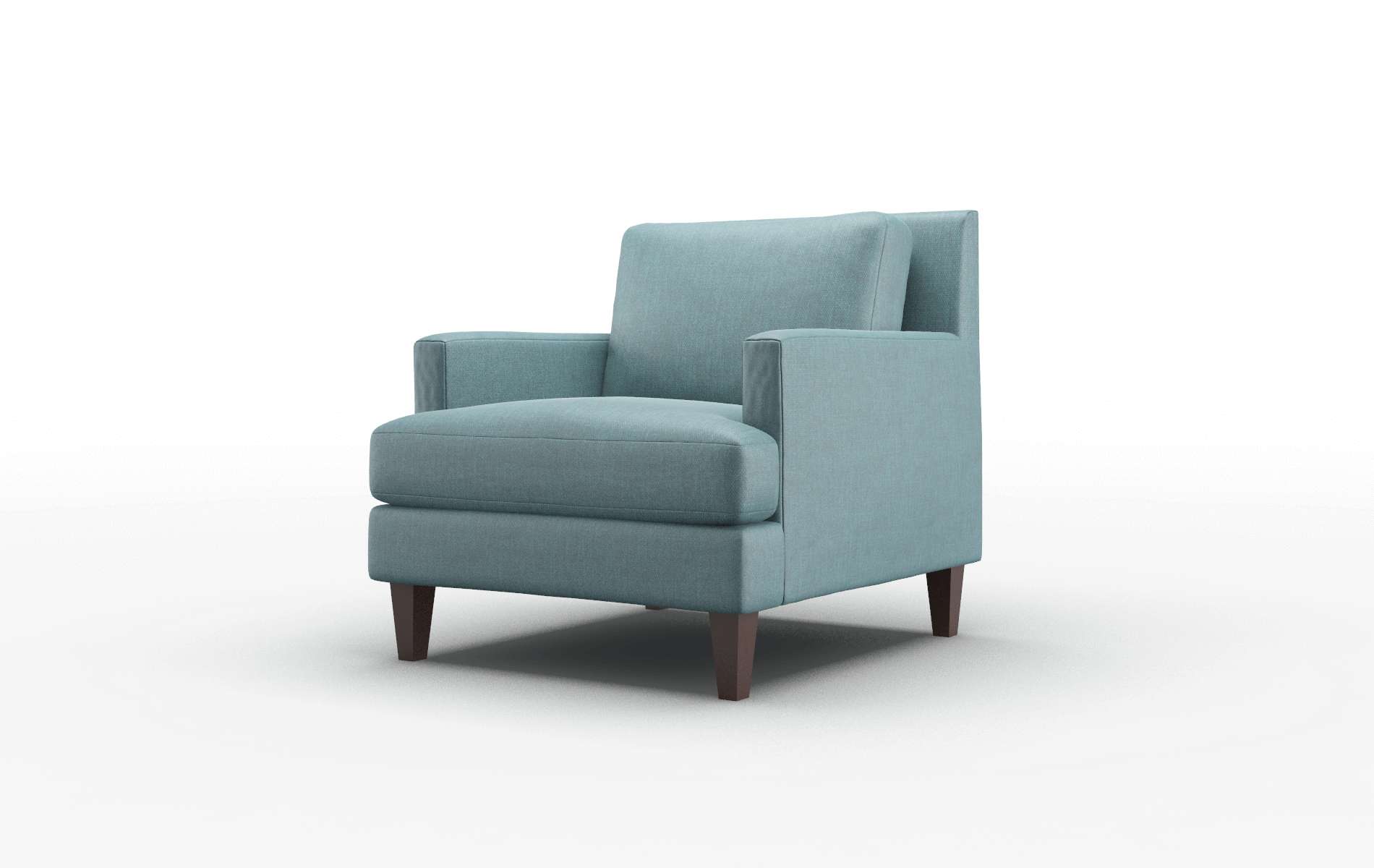 Marseille Elliot Teal Chair espresso legs 4