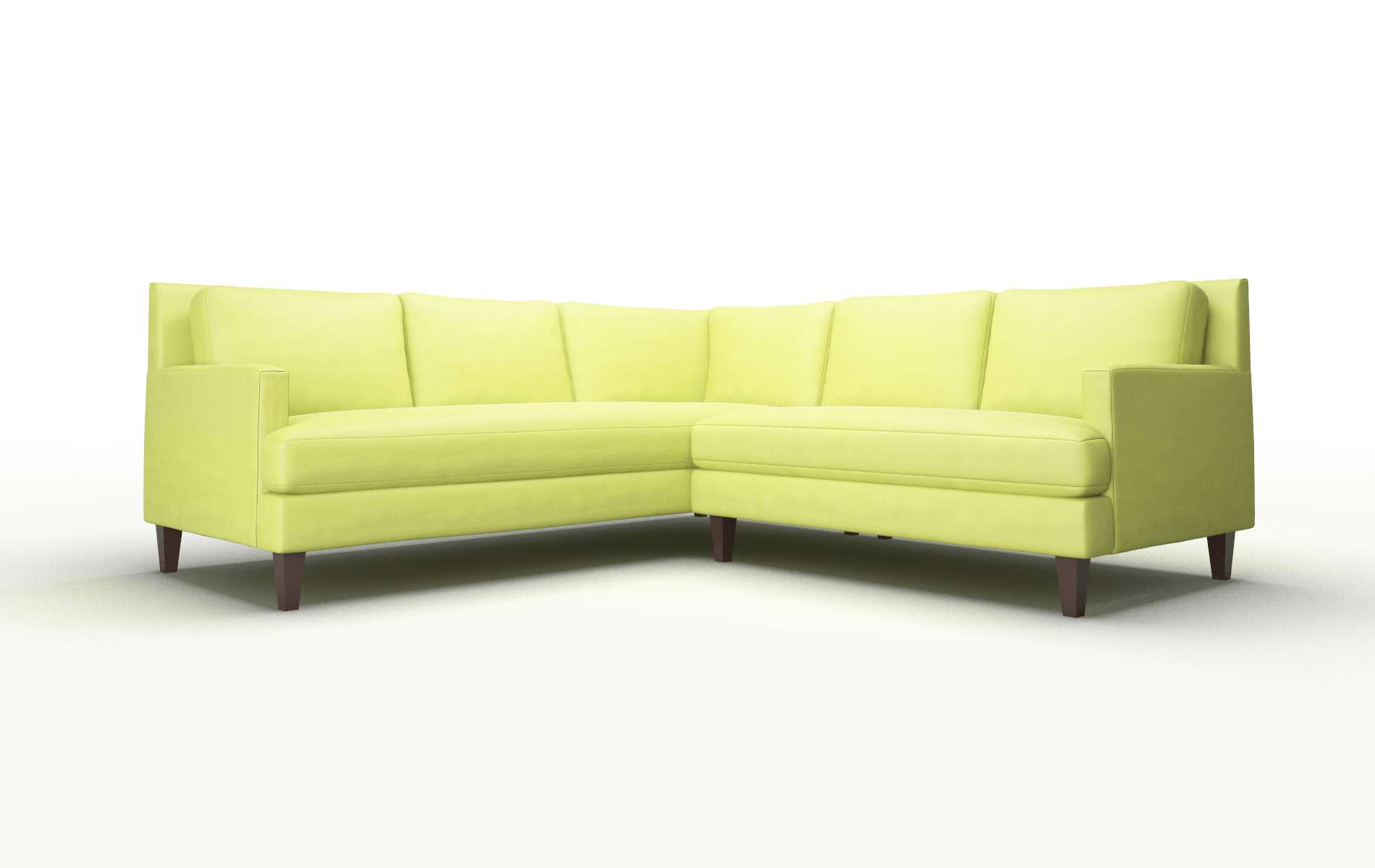 Marseille Hathaway Apple Sectional espresso legs 1
