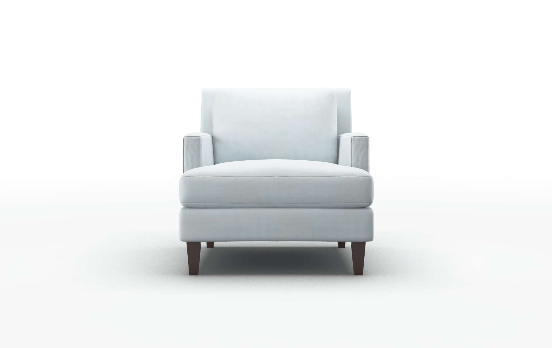 Marseille Hathaway aqua Chair Espresso Legs  1