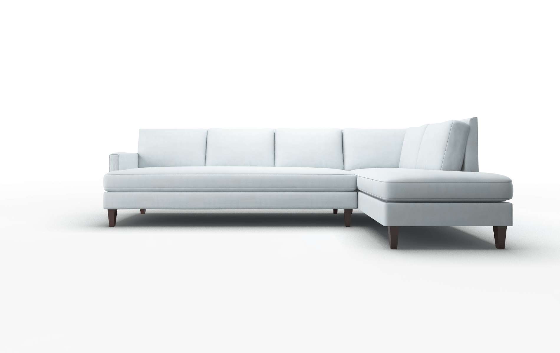 Marseille Hathaway Aqua Panel espresso legs 1