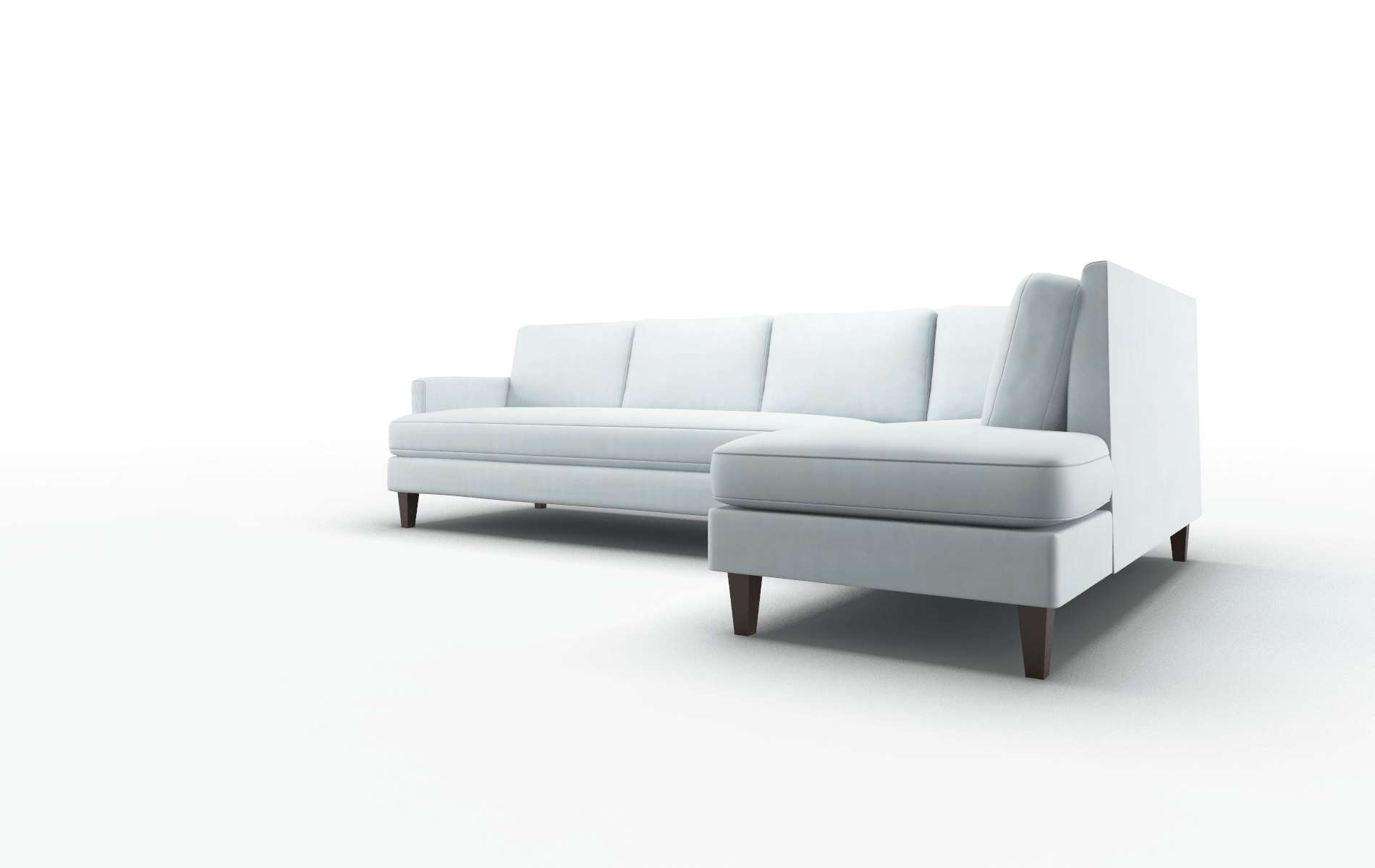 Marseille Hathaway Aqua Panel espresso legs 4