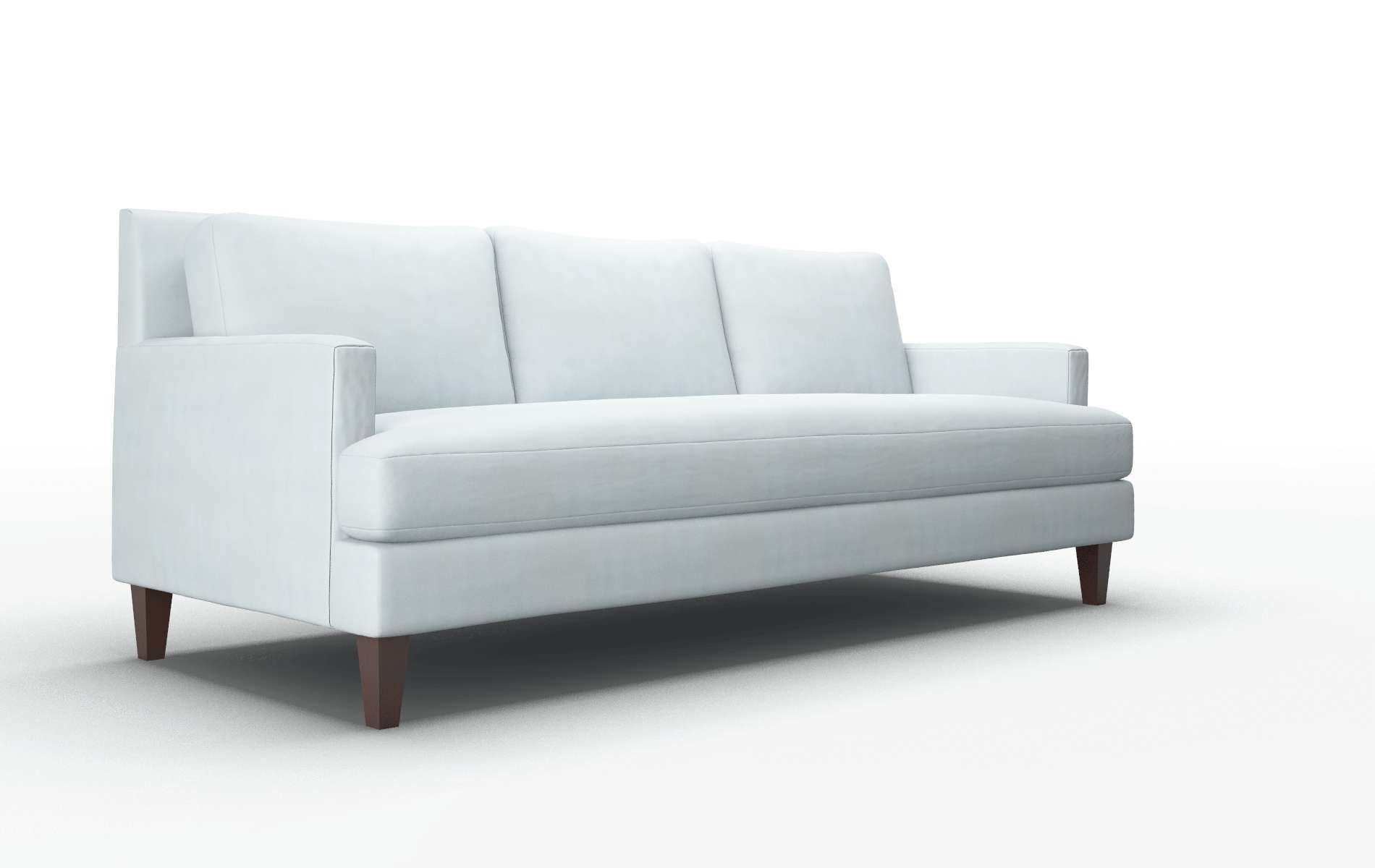 Marseille Hathaway Aqua Sofa espresso legs 2