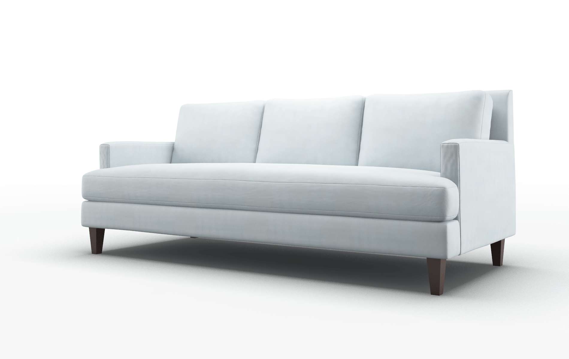 Marseille Hathaway Aqua Sofa espresso legs 4