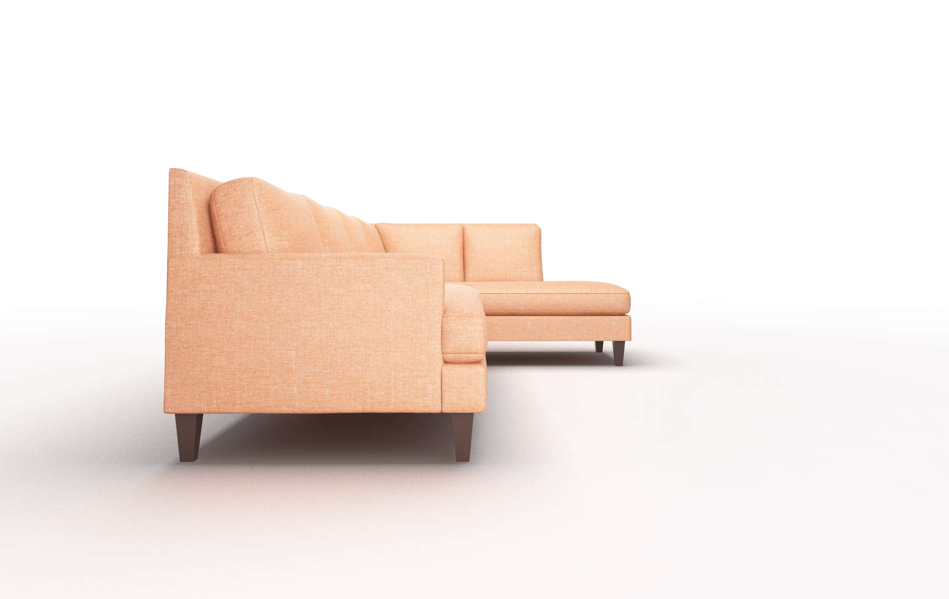 Marseille Hepburn Appricot Panel espresso legs 3