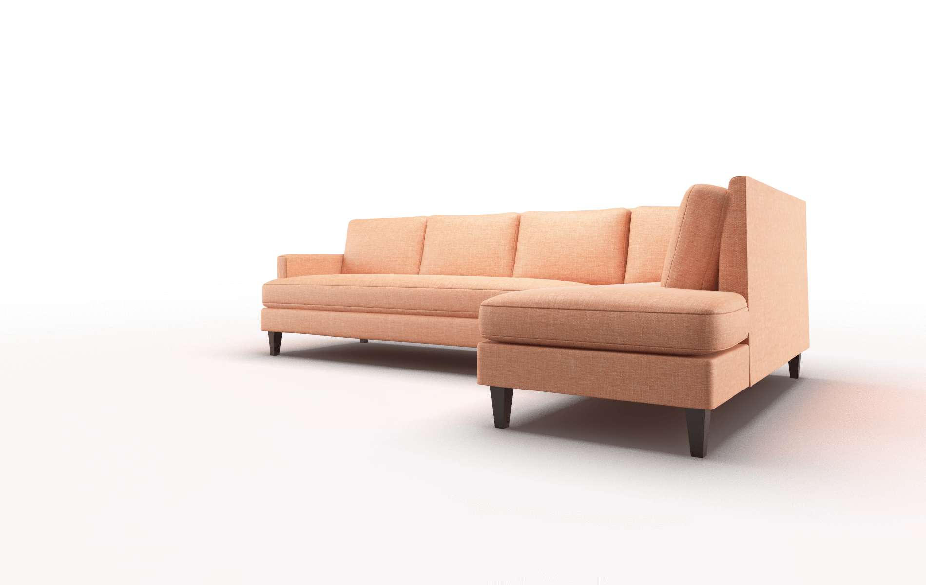 Marseille Hepburn Appricot Panel espresso legs 4