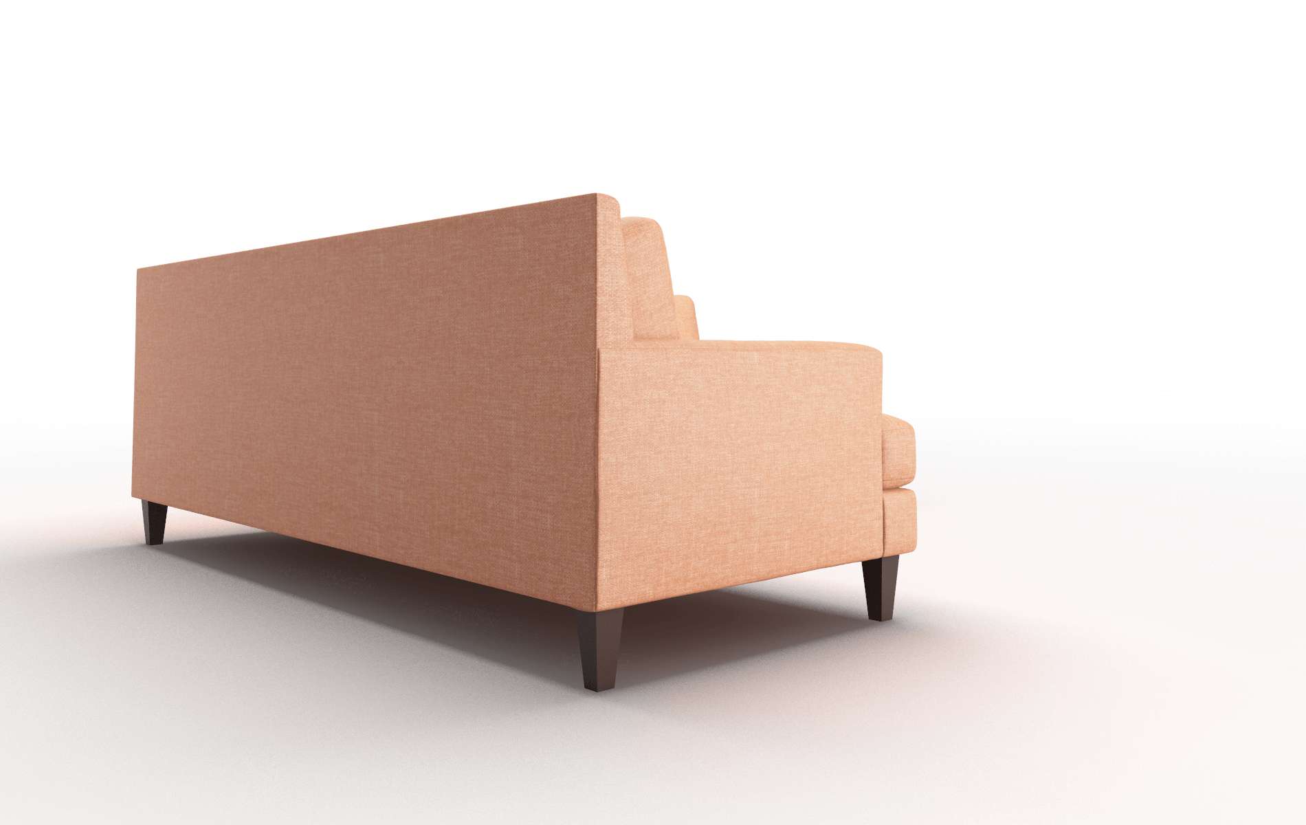 Marseille Hepburn Appricot Sectional espresso legs 3