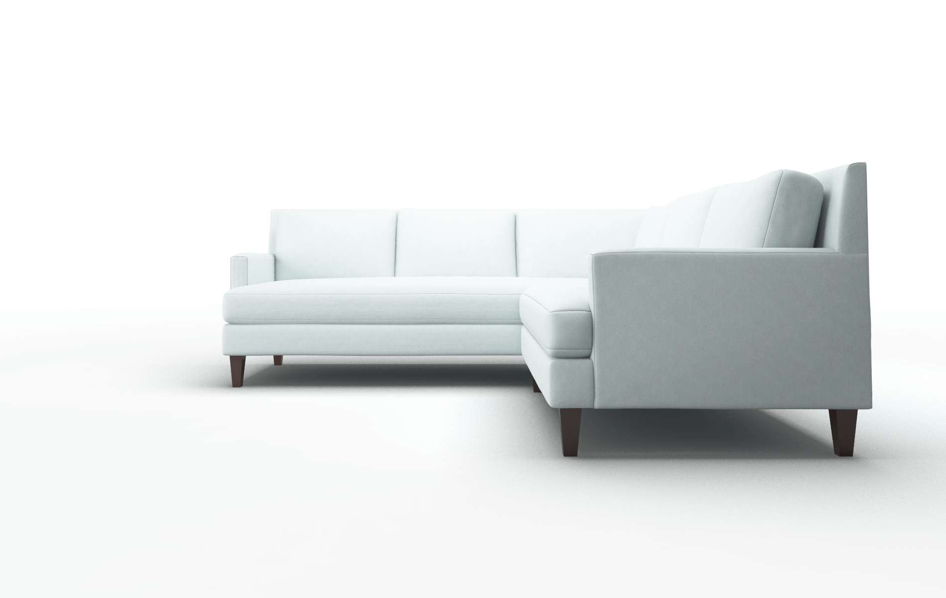 Marseille Hepburn Peridot Sectional espresso legs 5