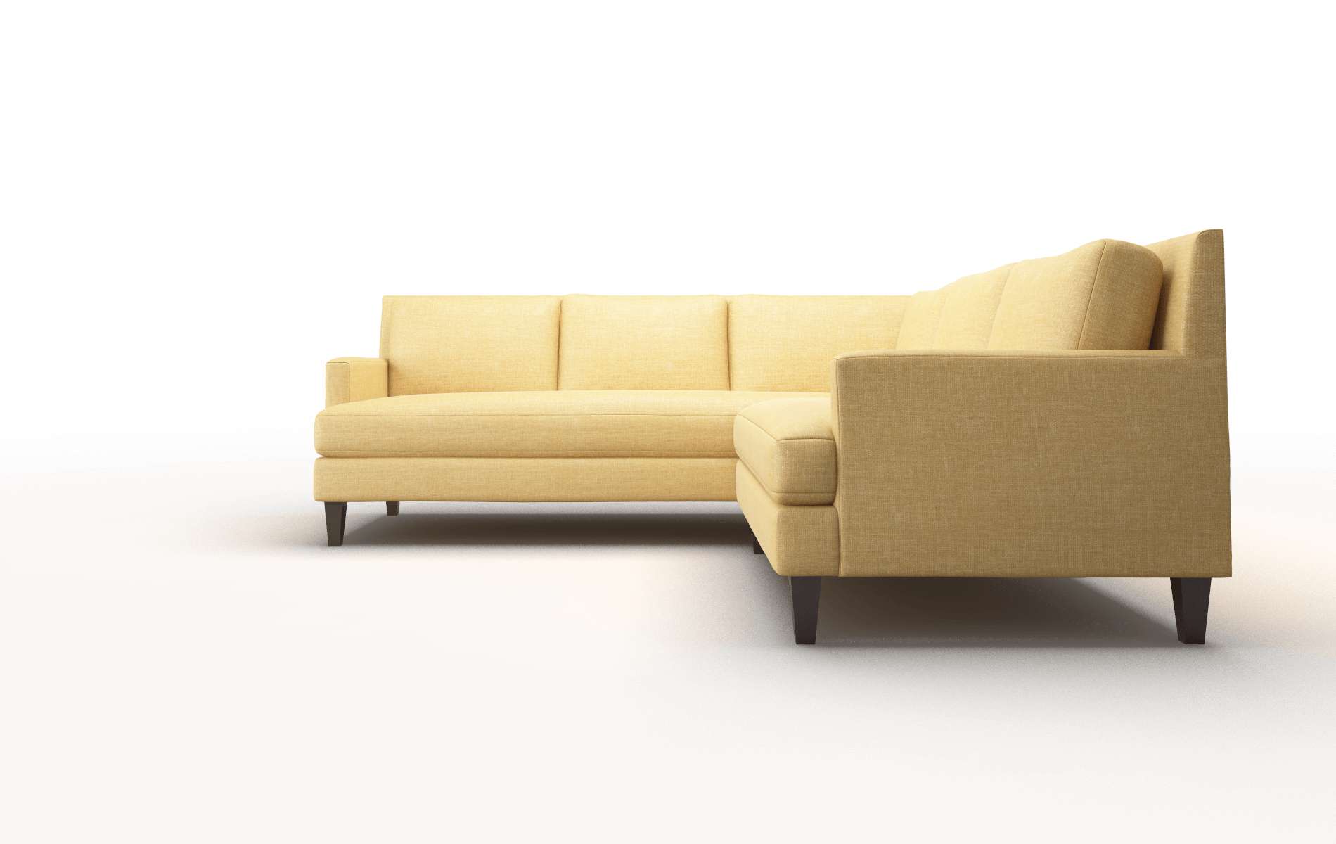 Marseille Jade 400 Sectional espresso legs 5