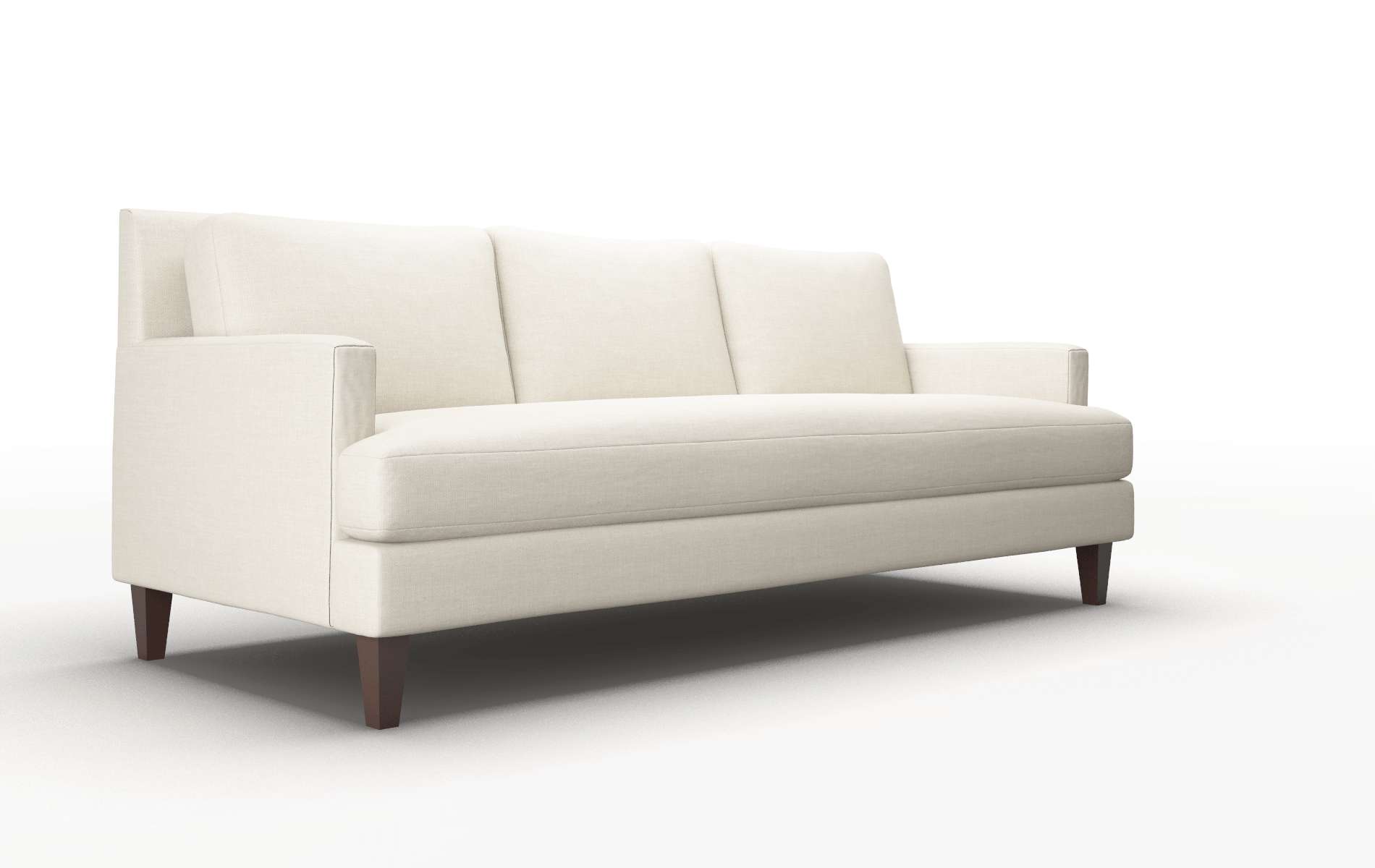 Marseille Keylargo Almond Sofa espresso legs 2