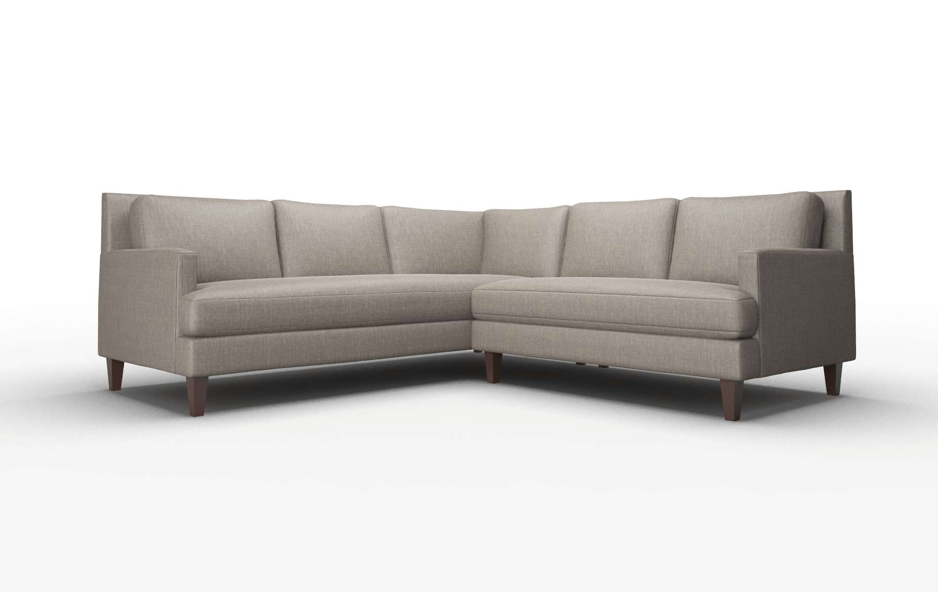 Marseille Keylargo bark Sectional Espresso Legs  1