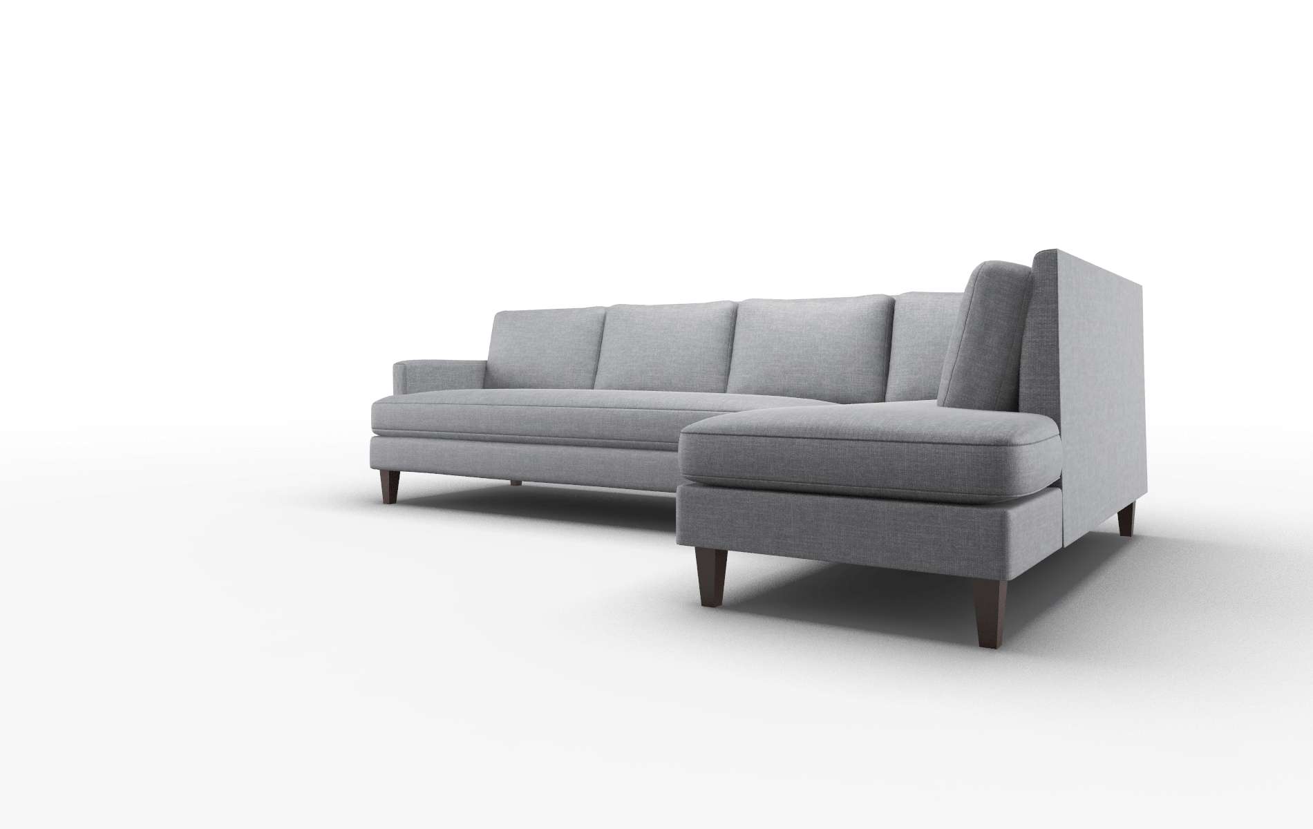 Marseille Keylargo Graphite Panel espresso legs 4