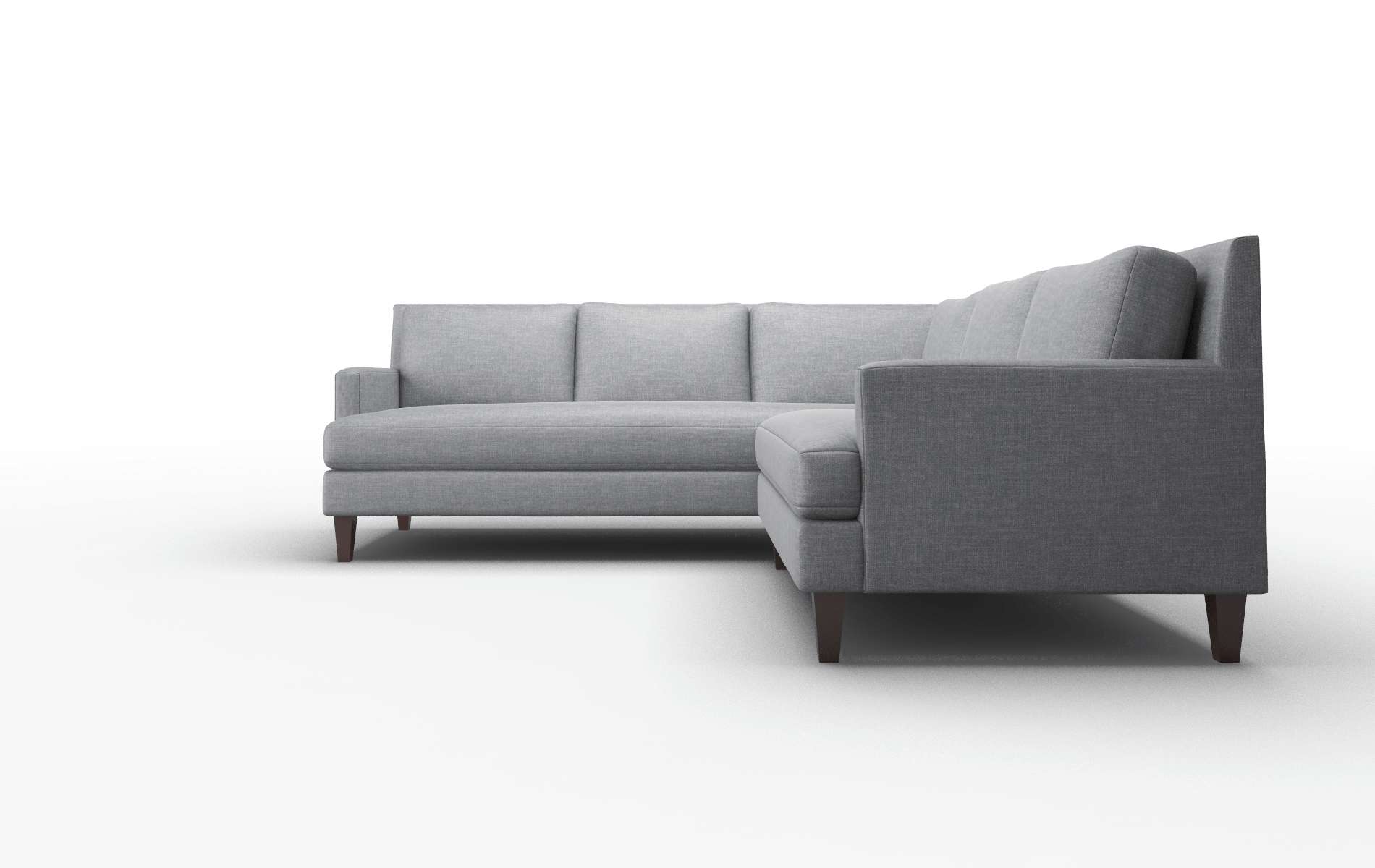Marseille Keylargo Graphite Sectional espresso legs 5